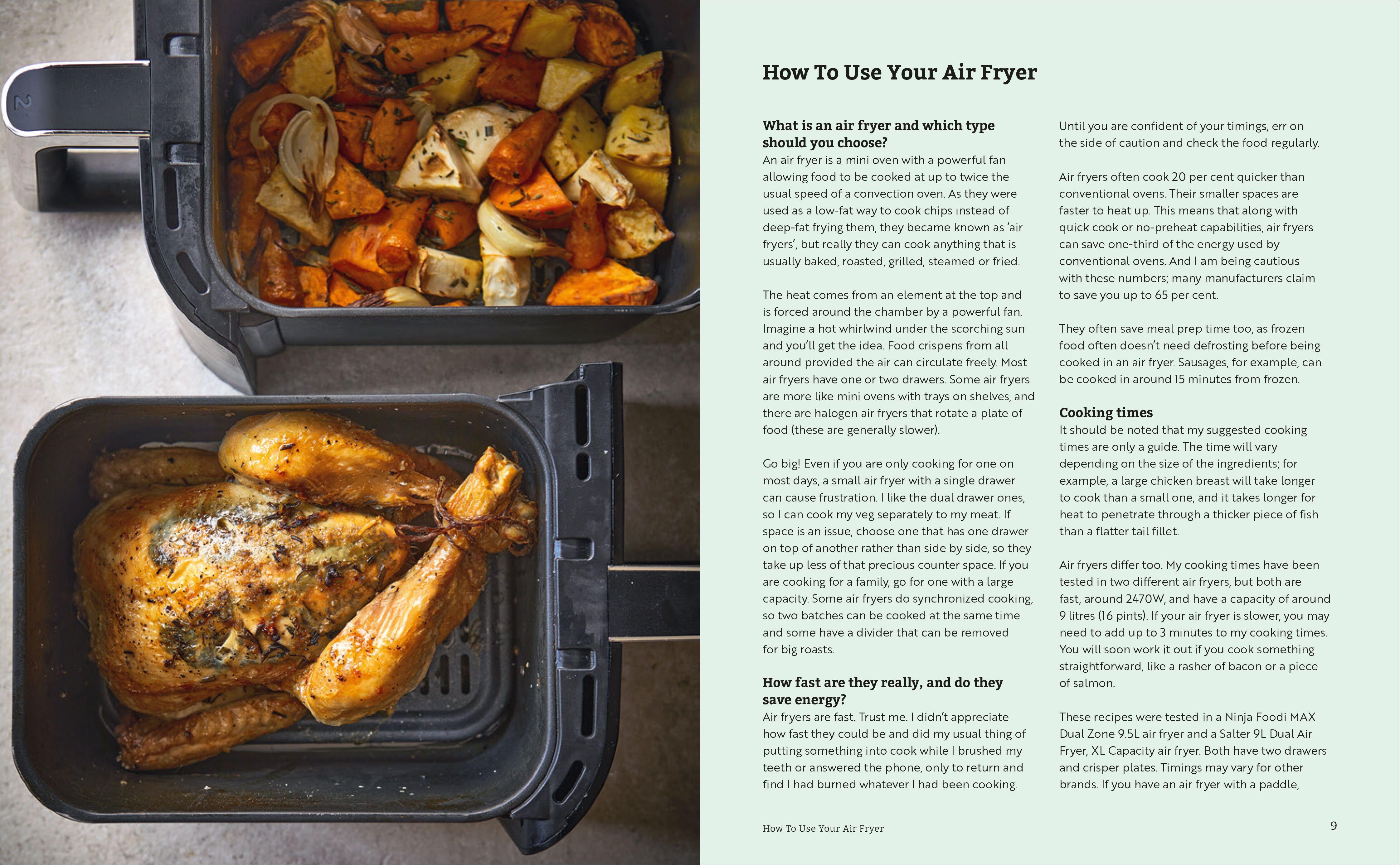 Beispielinhalt (Bild) Healthy Airfryer - Genussvolle Airfryer-Küche bei Diabetes