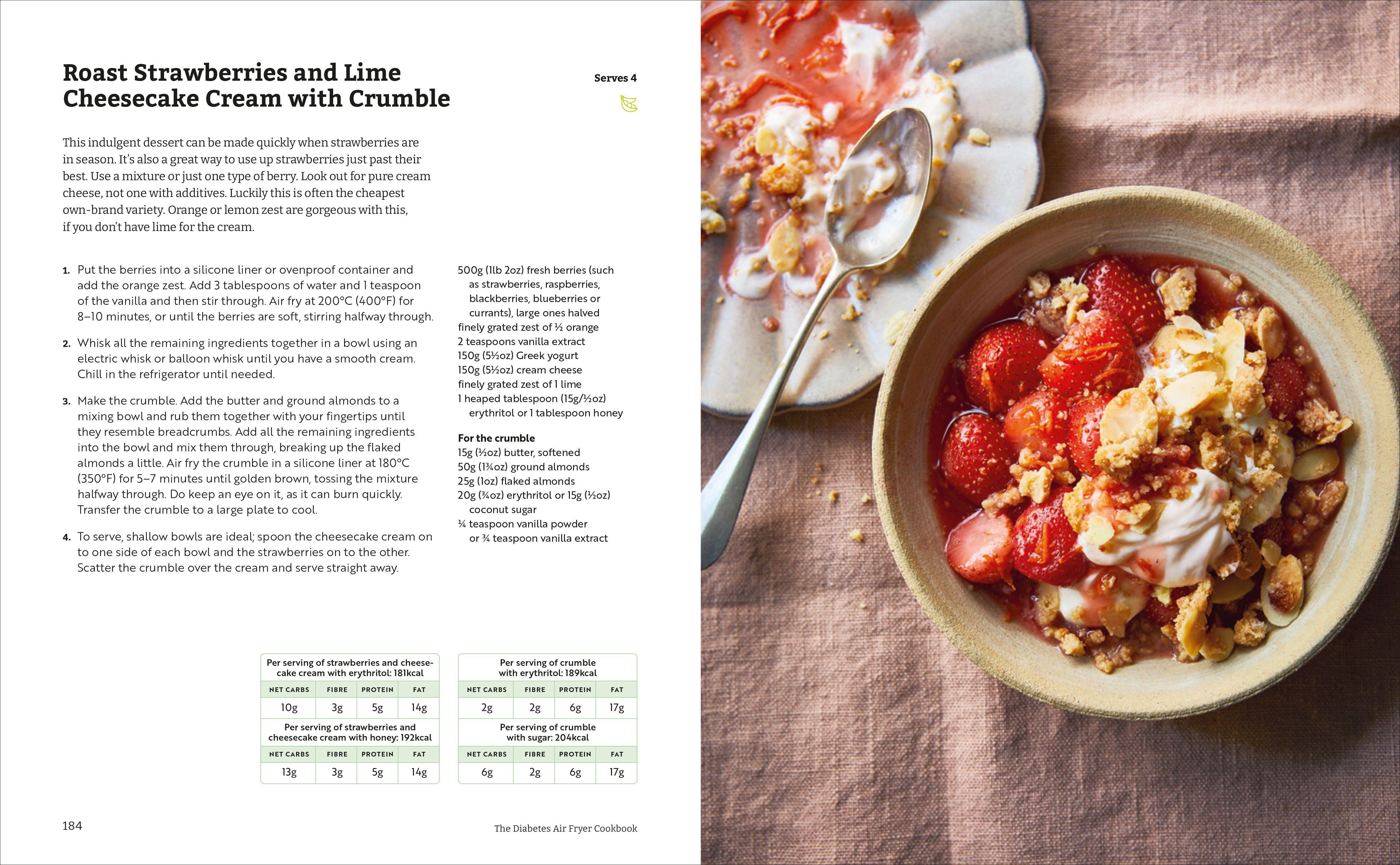 Beispielinhalt (Bild) Healthy Airfryer - Genussvolle Airfryer-Küche bei Diabetes
