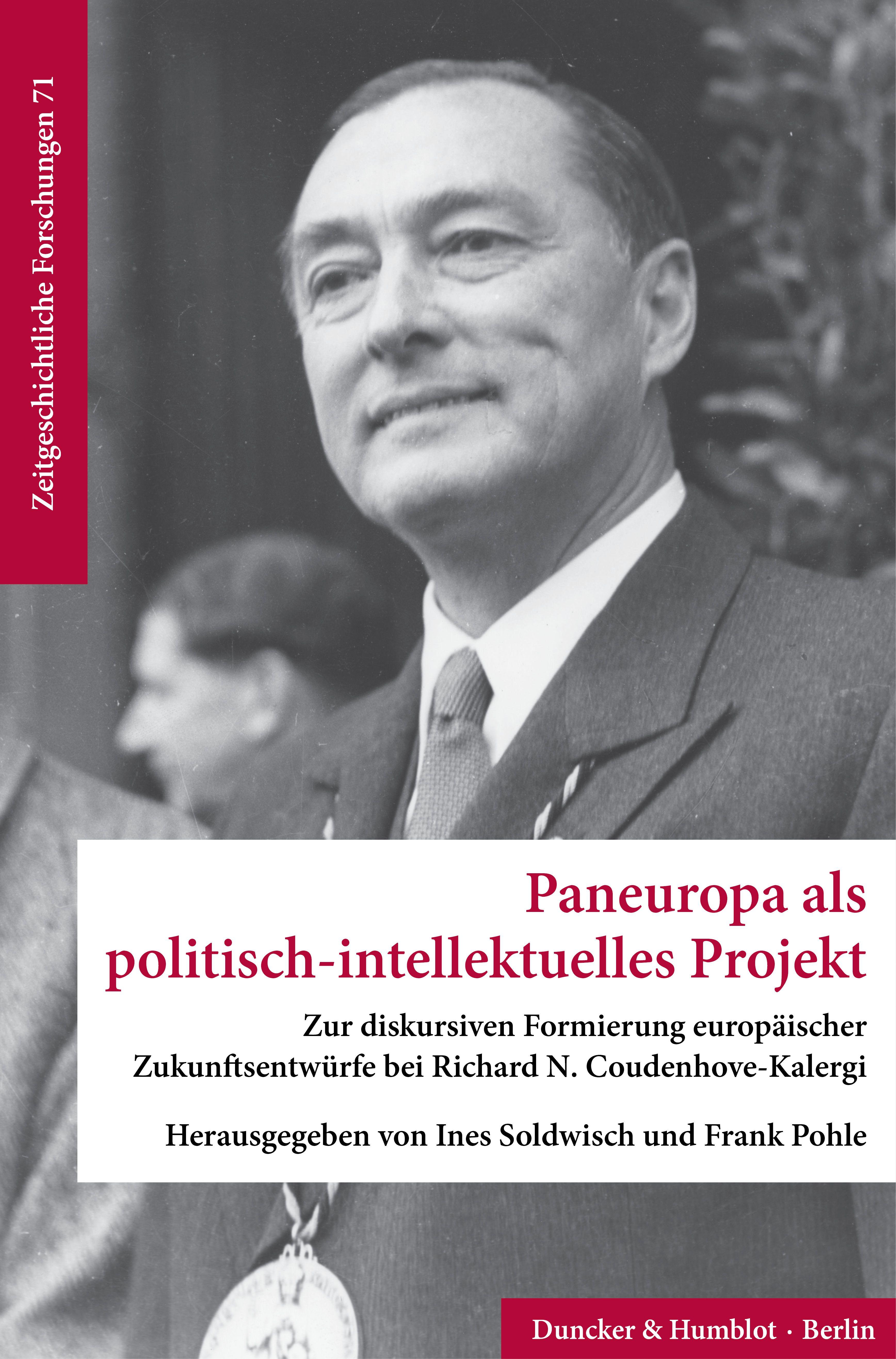 Vorderes Coverbild Paneuropa als politisch-intellektuelles Projekt