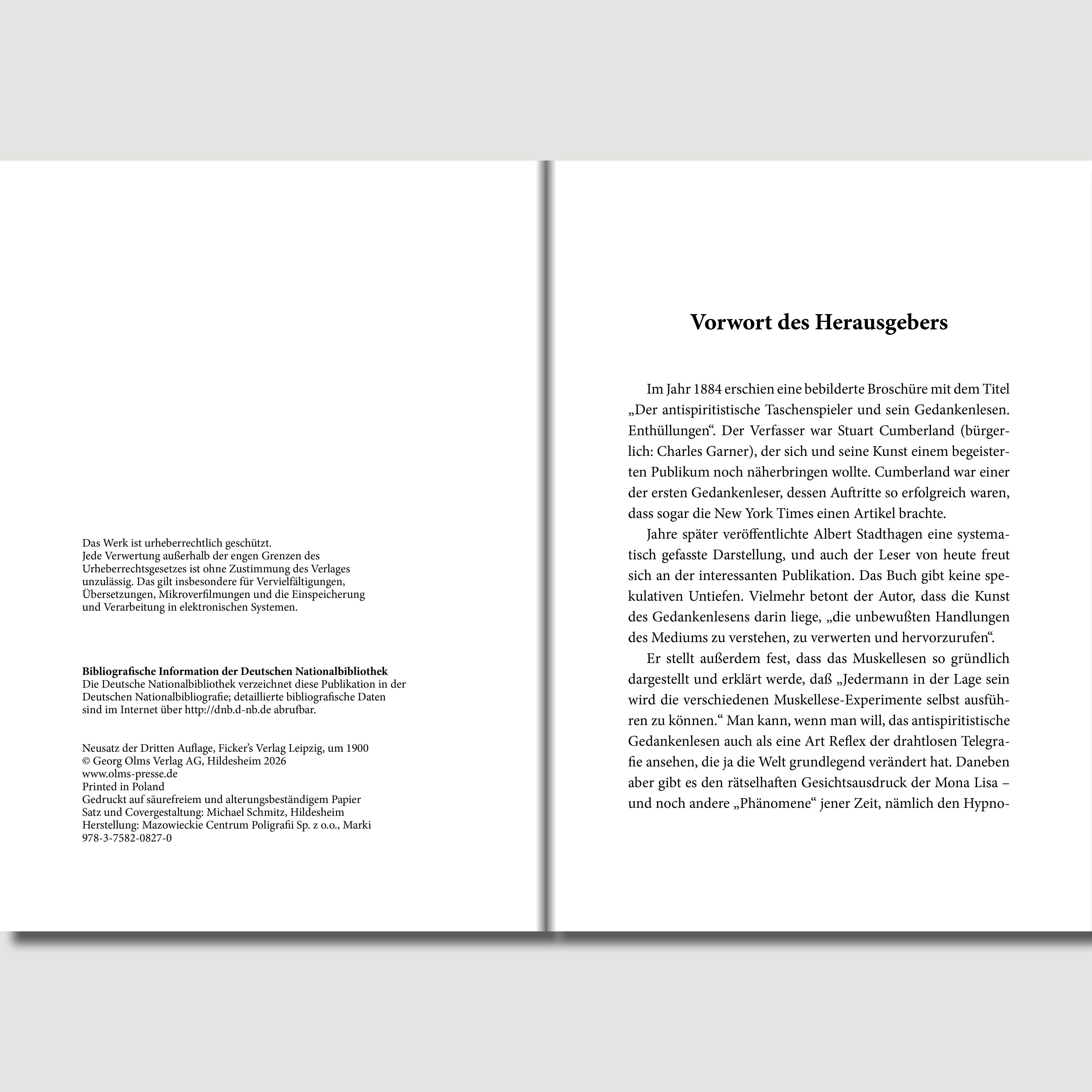 Beispielinhalt (Bild) Das Gedankenlesen