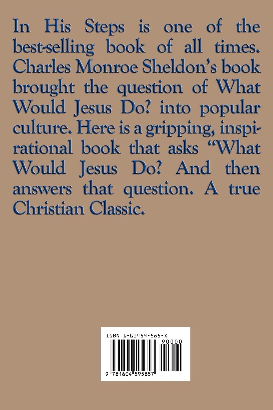 Rückseitencover In His Steps