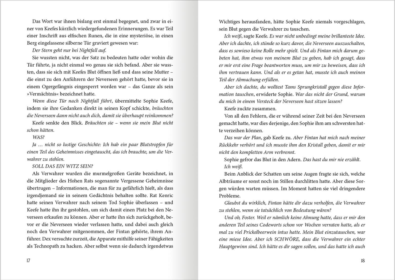 Beispielinhalt (Bild) Keeper of the Lost Cities - Die Flut (Keeper of the Lost Cities 6)