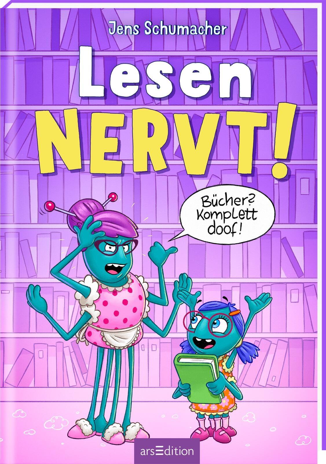 Vorderes Coverbild Lesen NERVT! - Bücher? Komplett doof! (Lesen nervt! 5)
