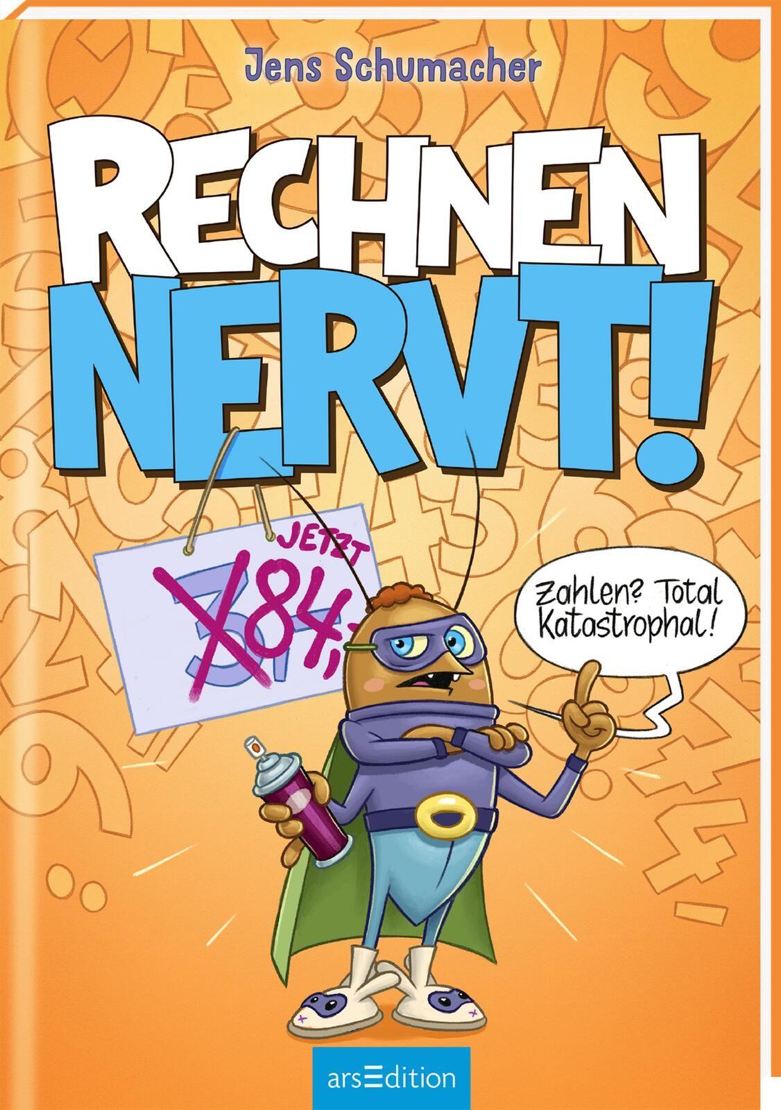 Vorderes Coverbild Rechnen NERVT! - Zahlen? Total katastrophal! (Rechnen NERVT! 2)