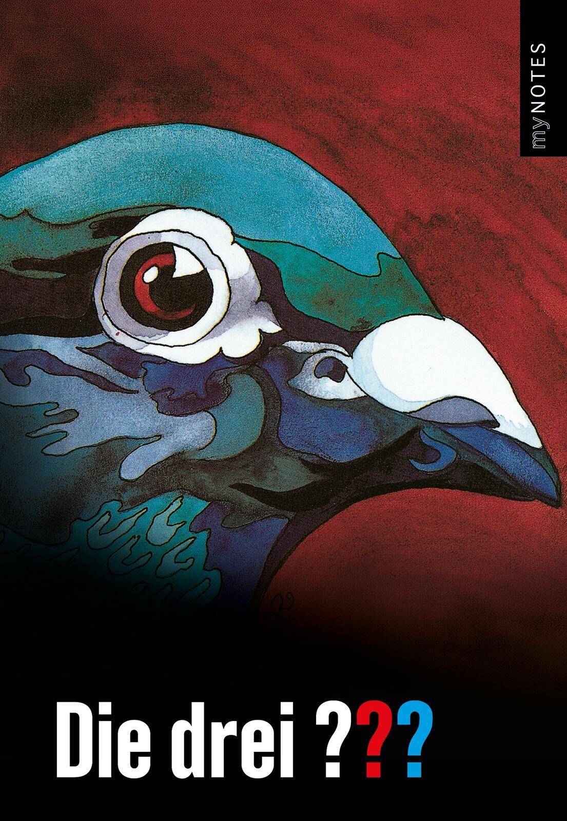 Beispielinhalt (Bild) myNOTES Papeterie: Notizheft Die drei ??? - Perlenvögel