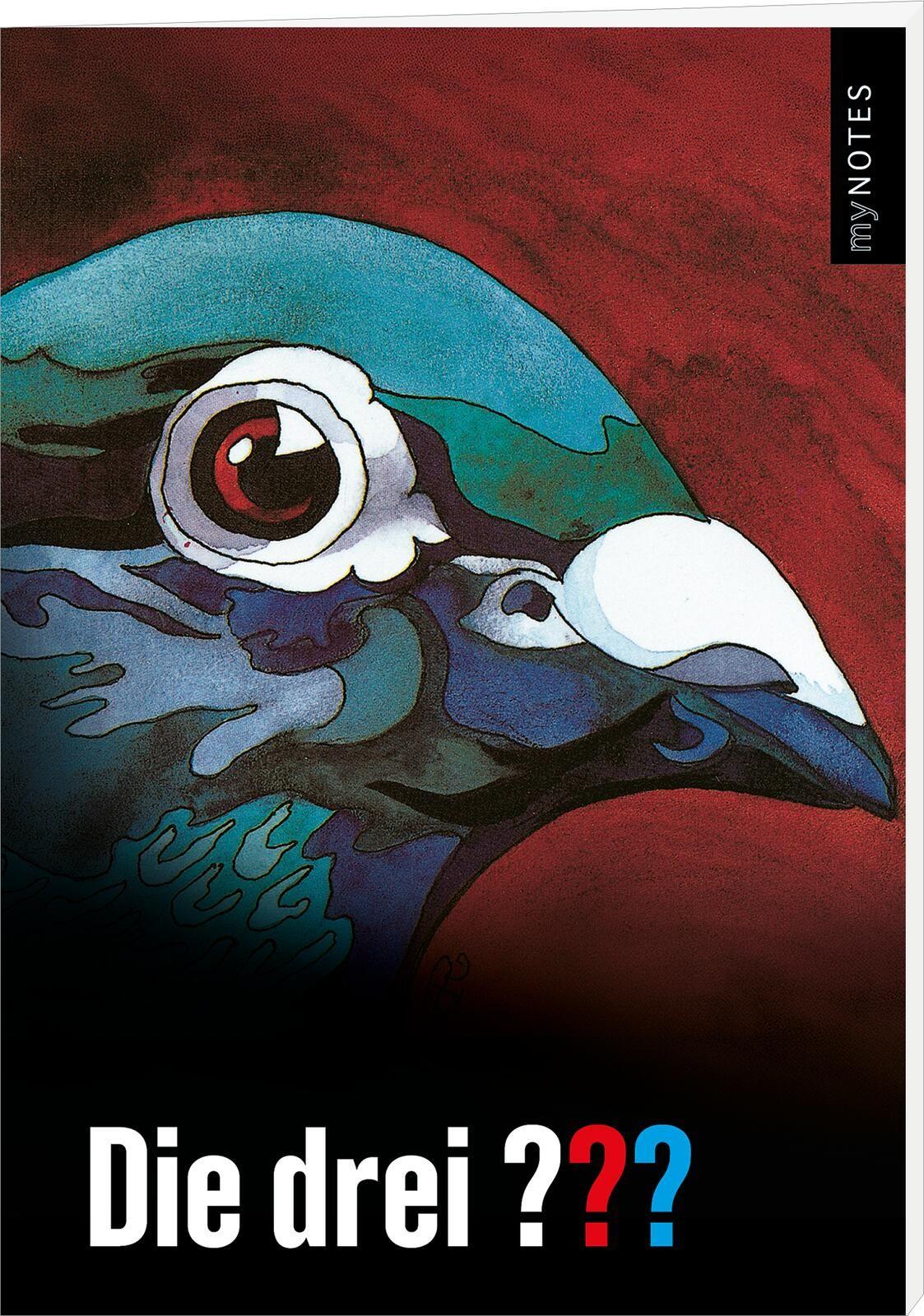 Vorderes Coverbild myNOTES Papeterie: Notizheft Die drei ??? - Perlenvögel
