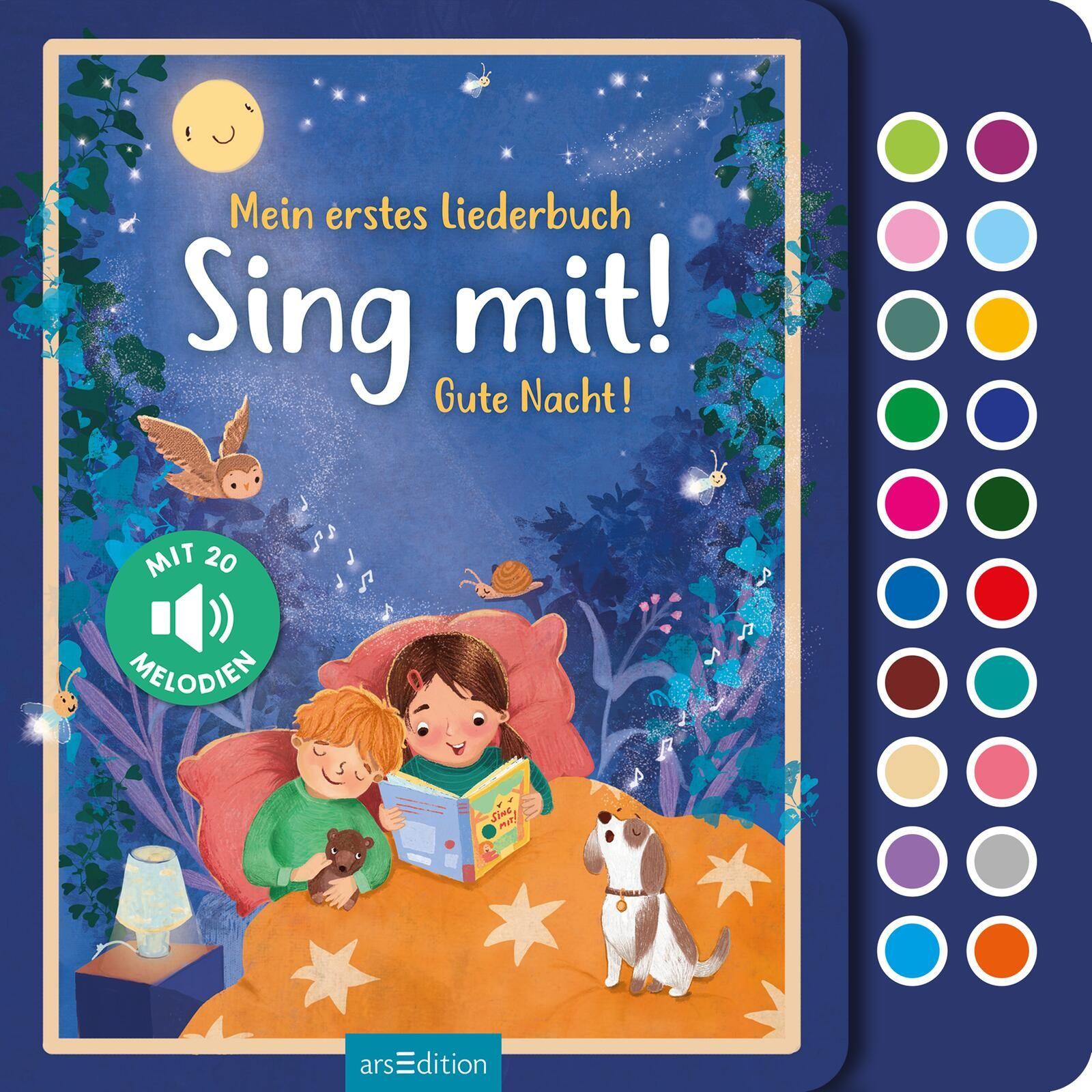 Vorderes Coverbild Sing mit! Gutenachtlieder