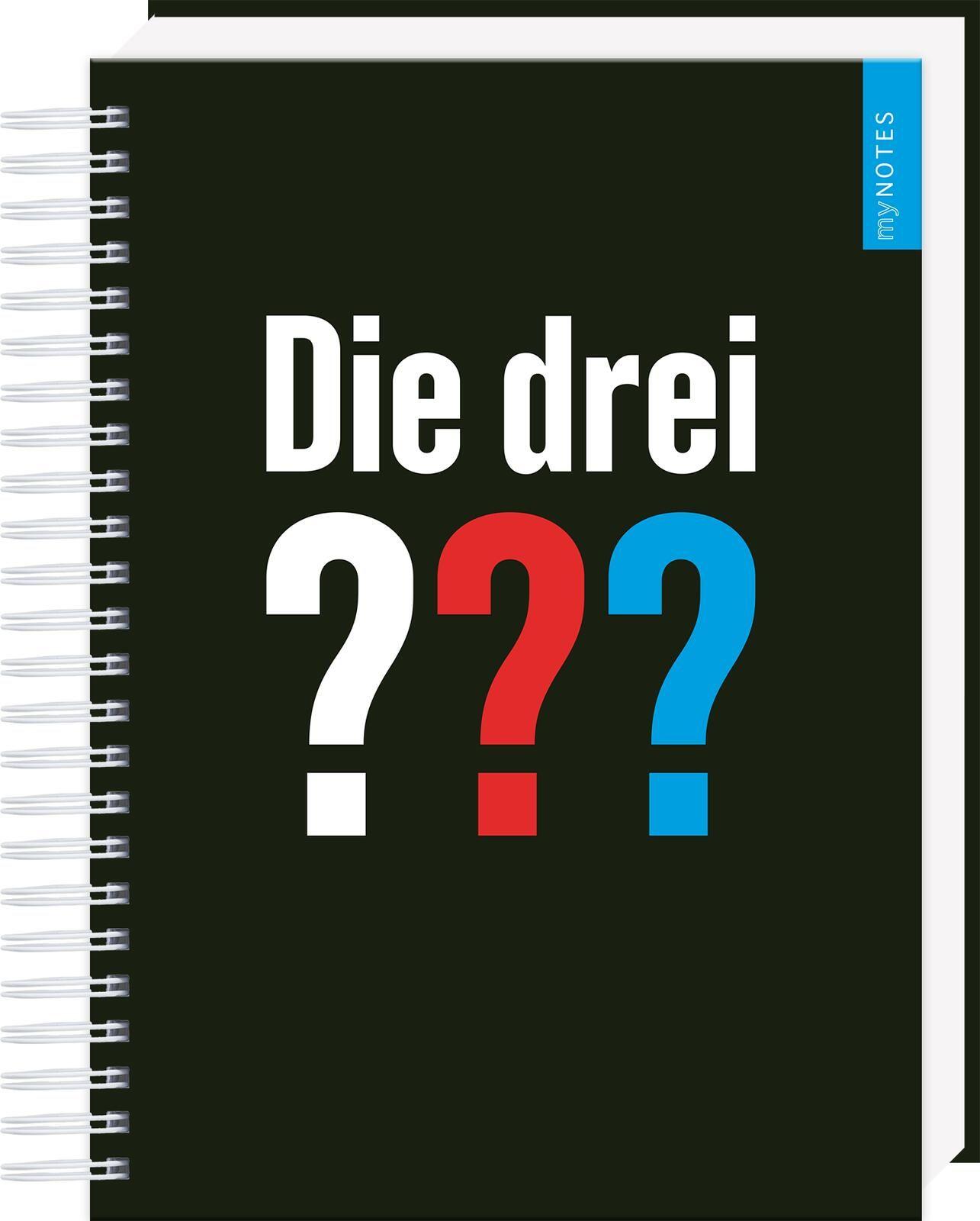 Vorderes Coverbild myNOTES Papeterie: Ringbuch Die drei ???