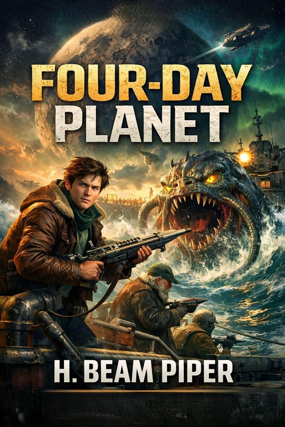 Vorderes Coverbild Four-Day Planet