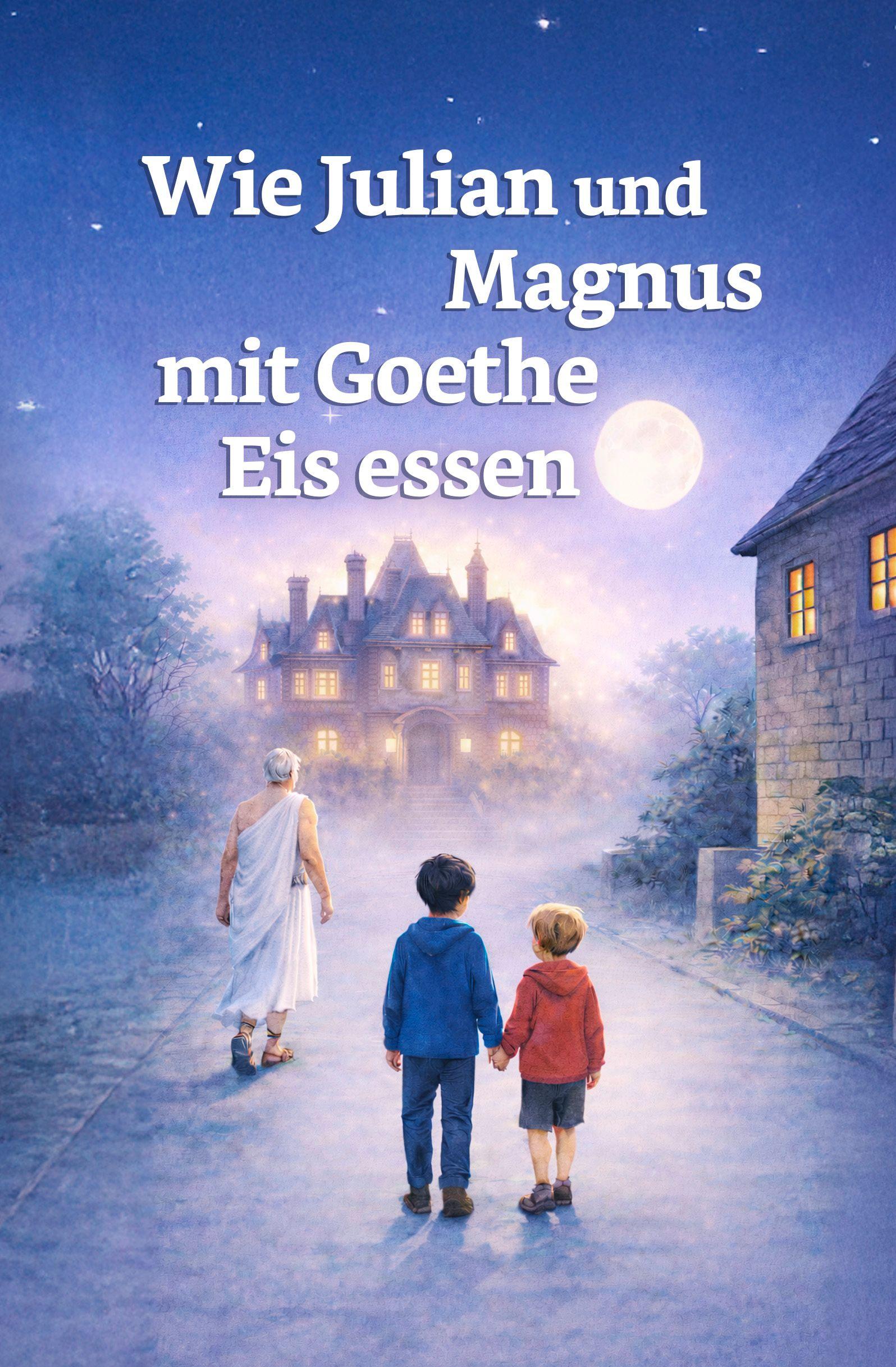 Vorderes Coverbild Wie Julian und Magnus mit Goethe Eis essen