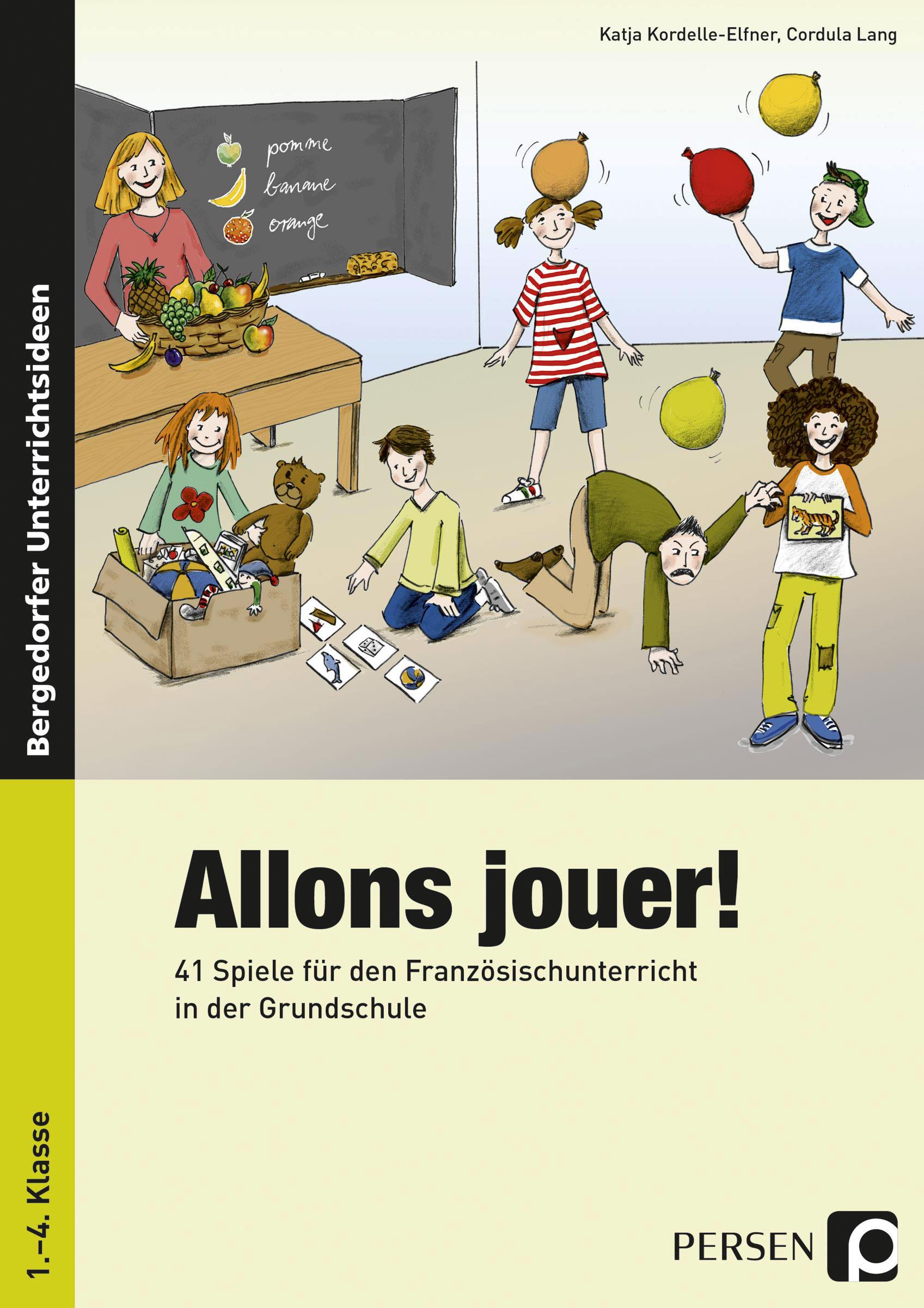 Vorderes Coverbild Allons jouer!