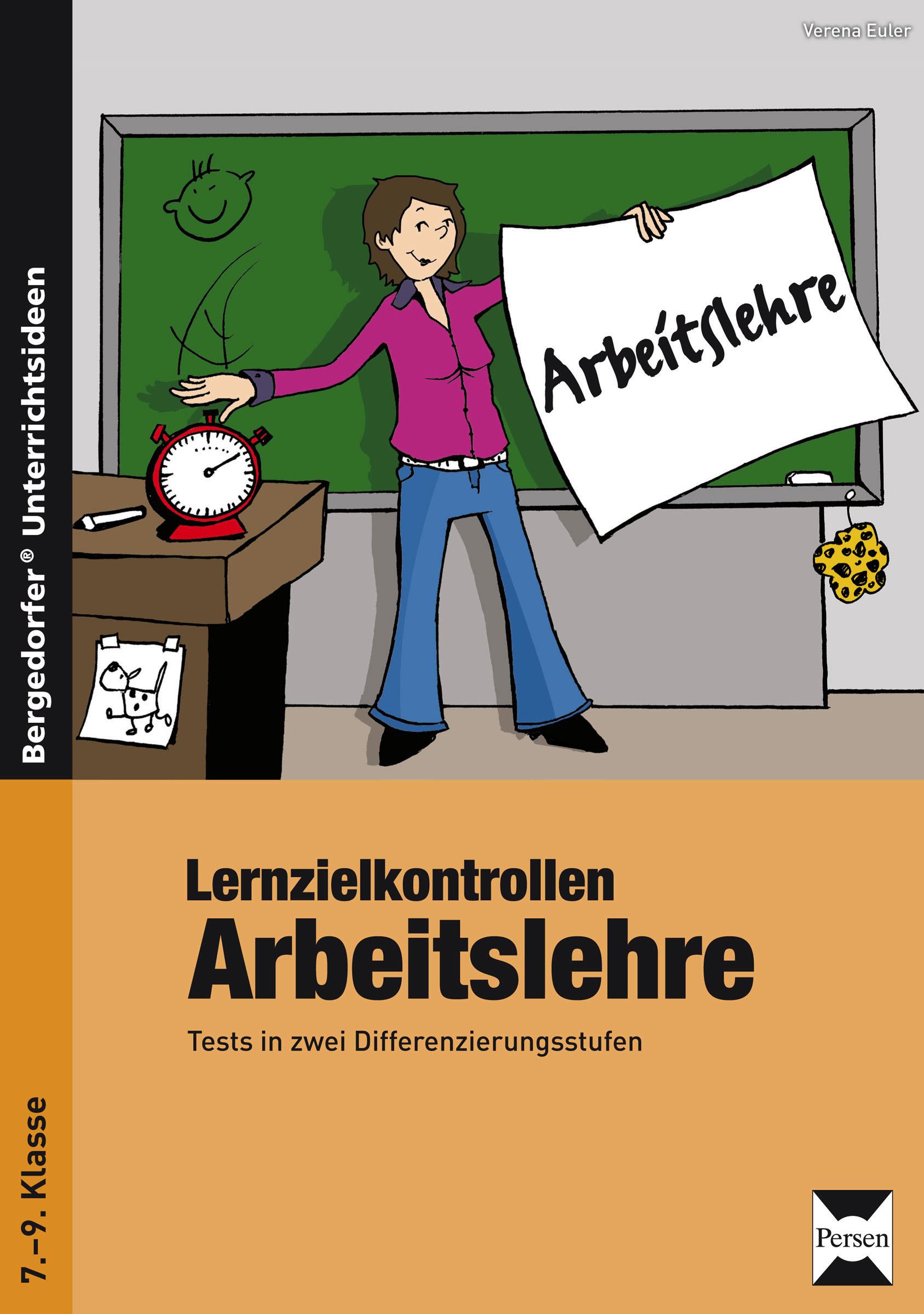 Vorderes Coverbild Lernzielkontrollen Arbeitslehre