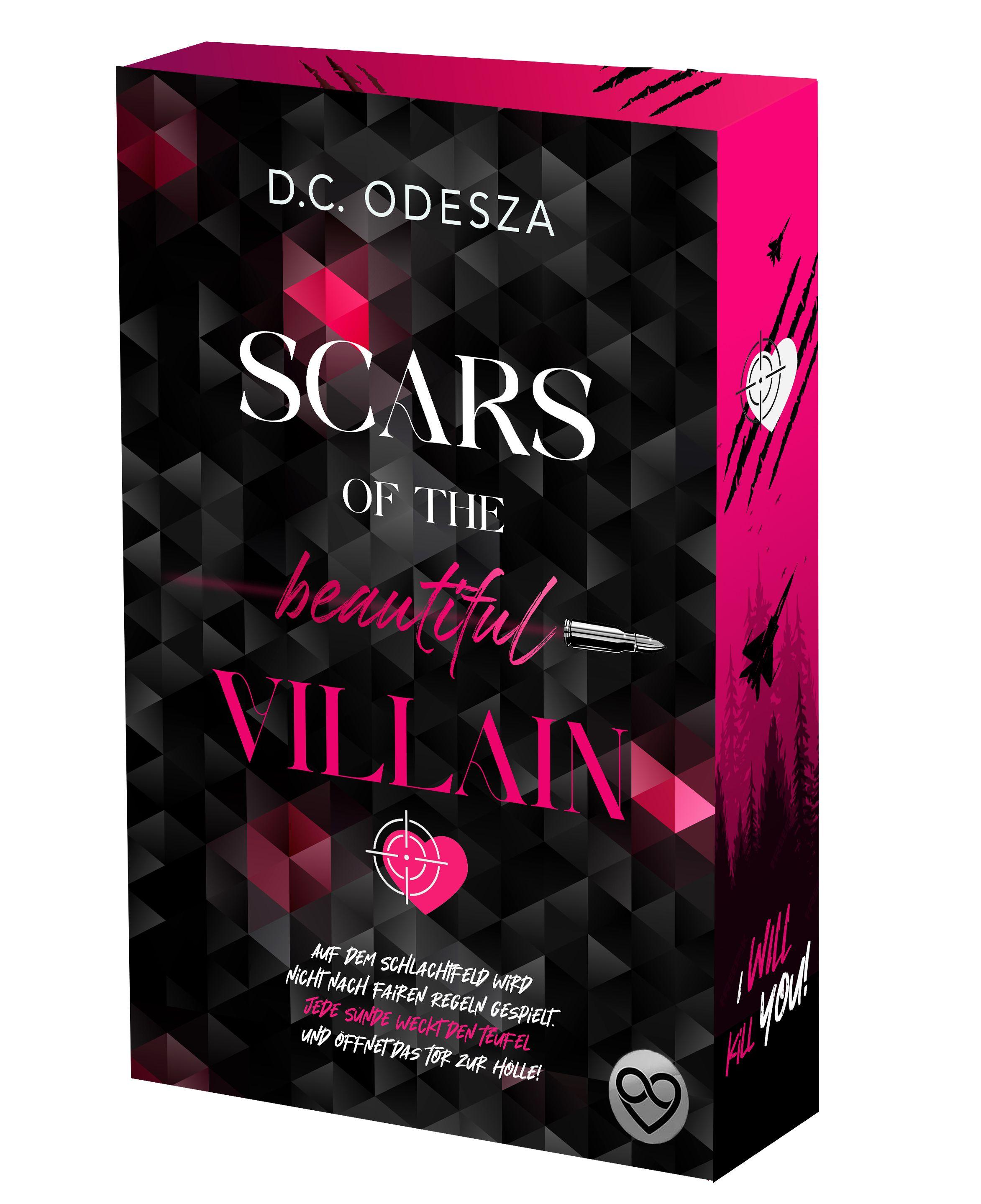 Vorderes Coverbild SCARS of the beautiful VILLAIN