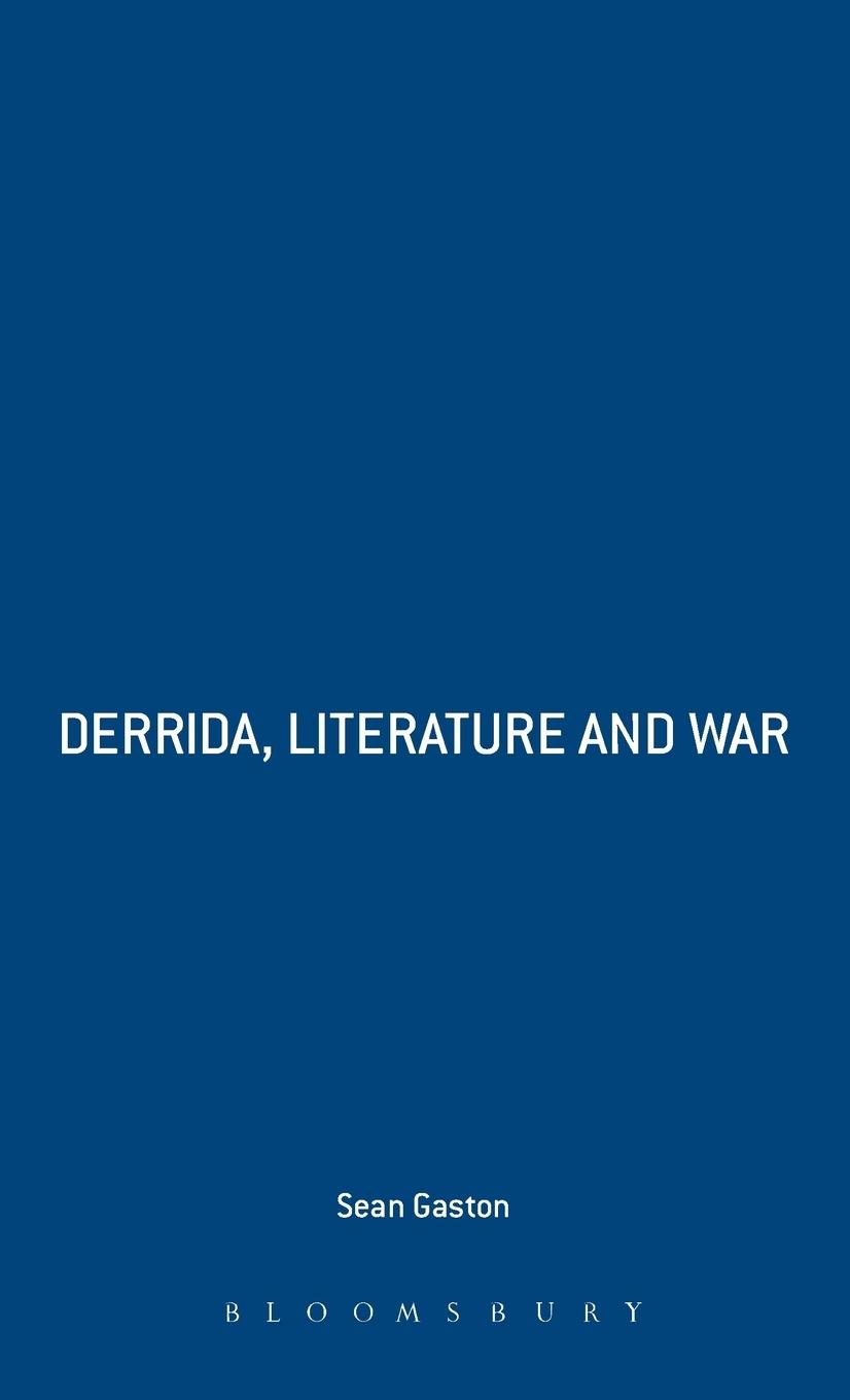 Vorderes Coverbild Derrida, Literature and War
