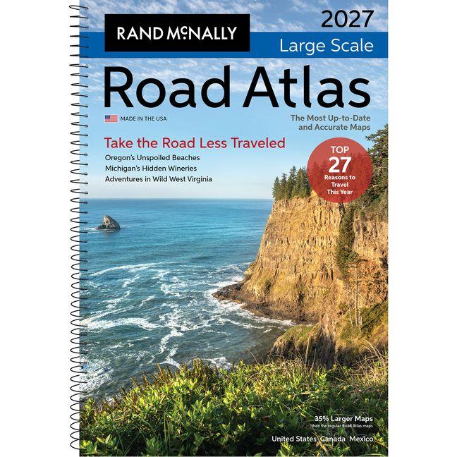Vorderes Coverbild Rand McNally 2027 Large Scale Road Atlas