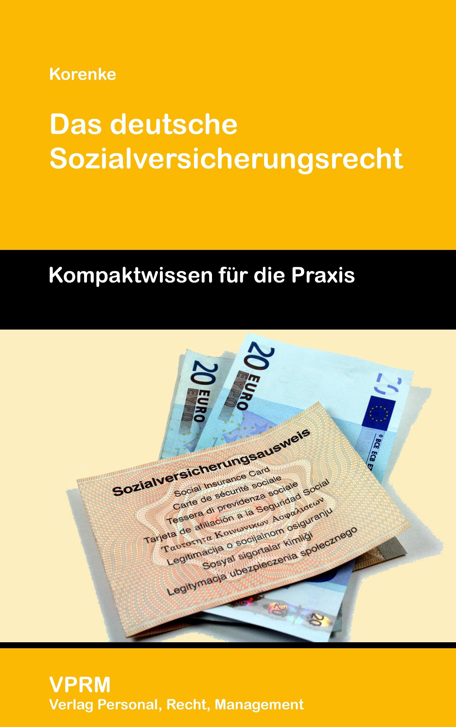 Vorderes Coverbild Das deutsche Sozialversicherungsrecht
