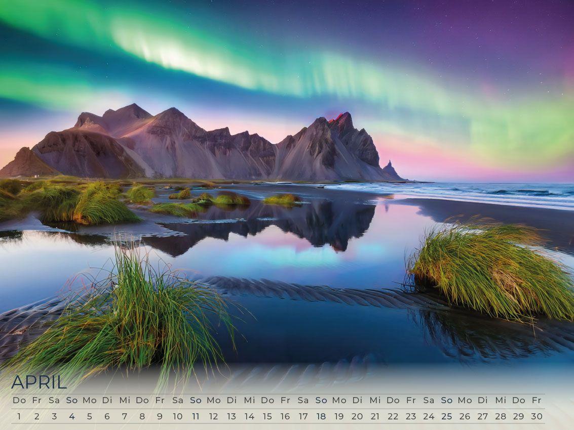 Beispielinhalt (Bild) Traum von Island Kalender 2027