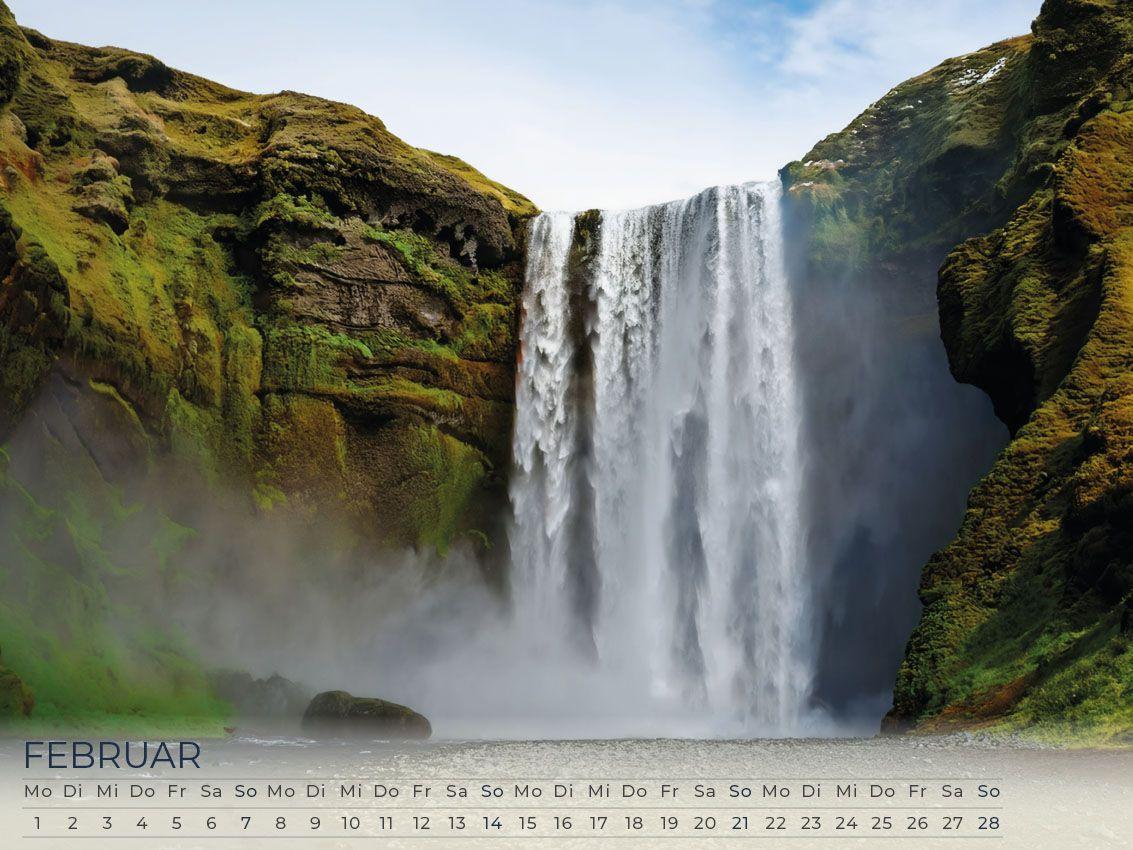 Beispielinhalt (Bild) Traum von Island Kalender 2027