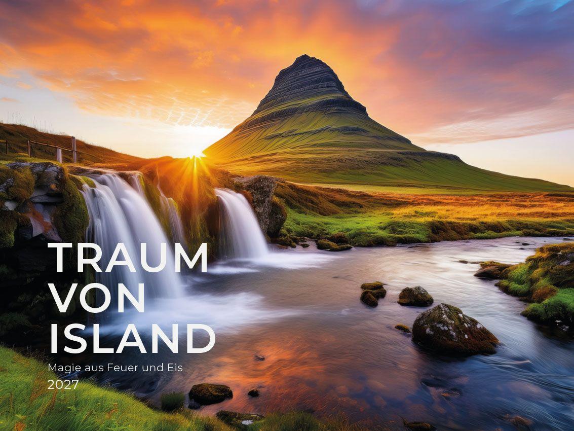 Vorderes Coverbild Traum von Island Kalender 2027