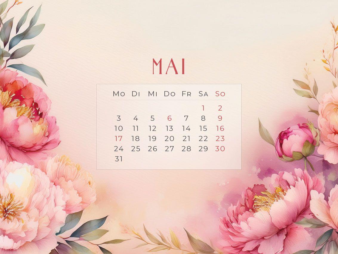 Beispielinhalt (Bild) Flowers - Ein Jahr in Blüte Kalender 2027