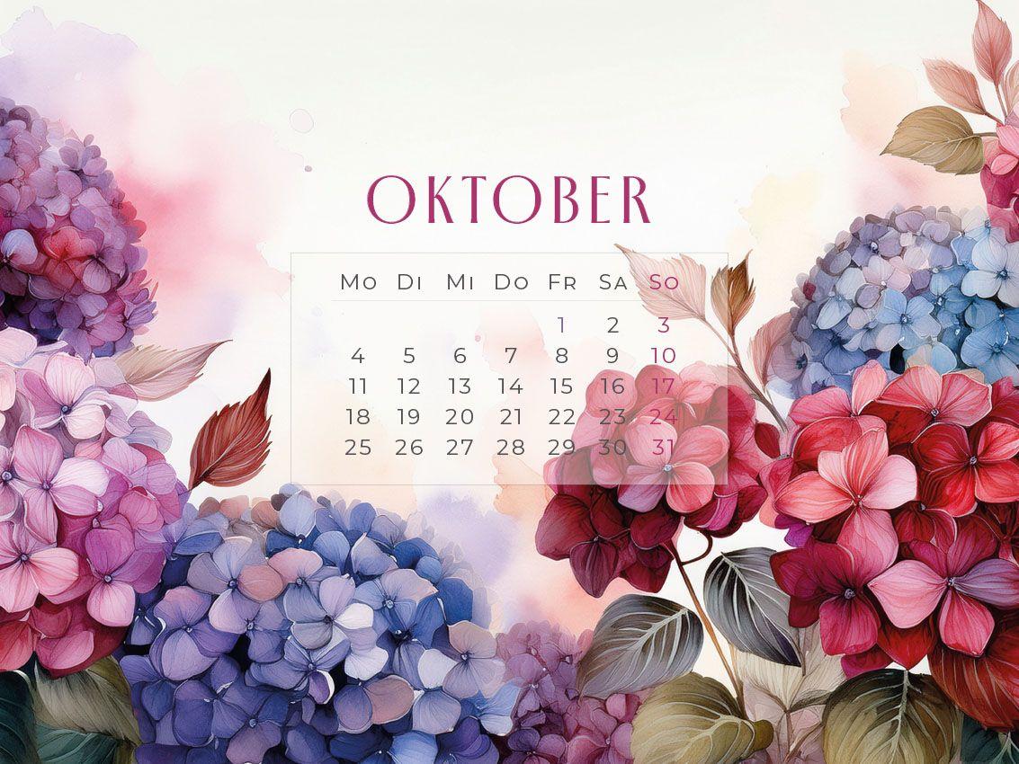 Beispielinhalt (Bild) Flowers - Ein Jahr in Blüte Kalender 2027