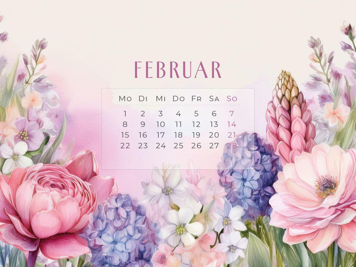 Beispielinhalt (Bild) Flowers - Ein Jahr in Blüte Kalender 2027