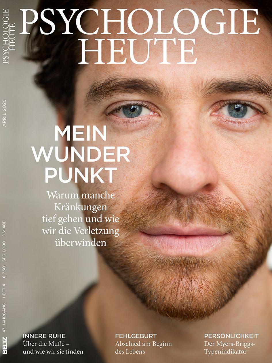 Vorderes Coverbild Psychologie Heute 4/2020: Mein wunder Punkt