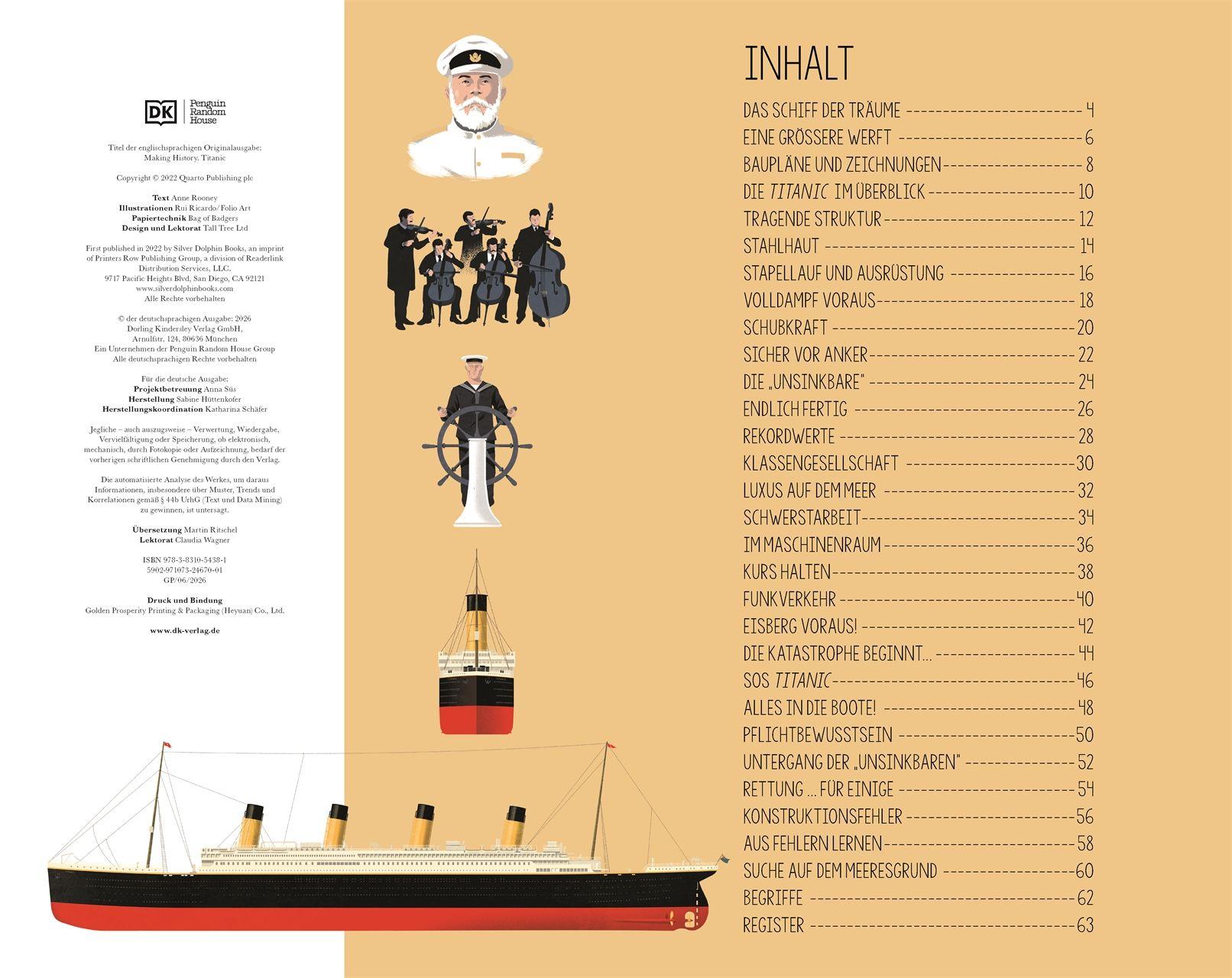 Beispielinhalt (Bild) Bau dir die Titanic