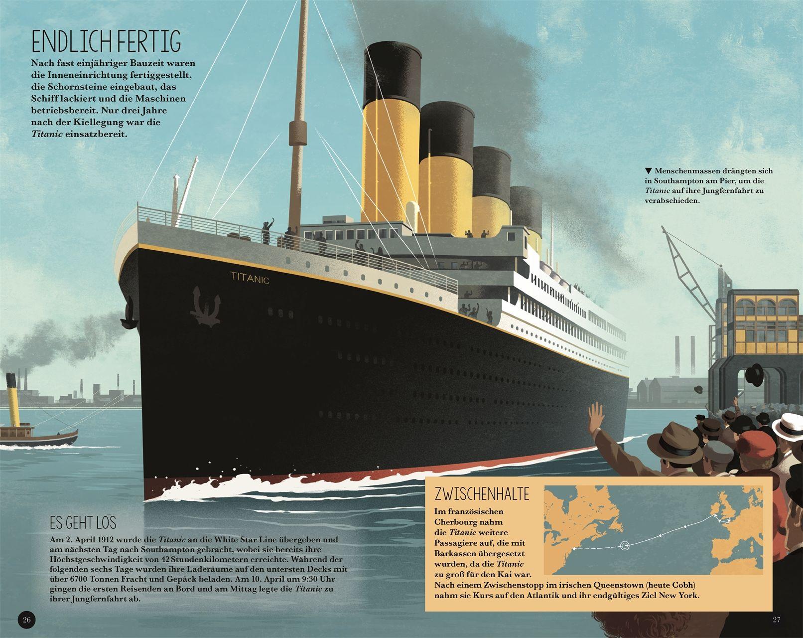 Beispielinhalt (Bild) Bau dir die Titanic