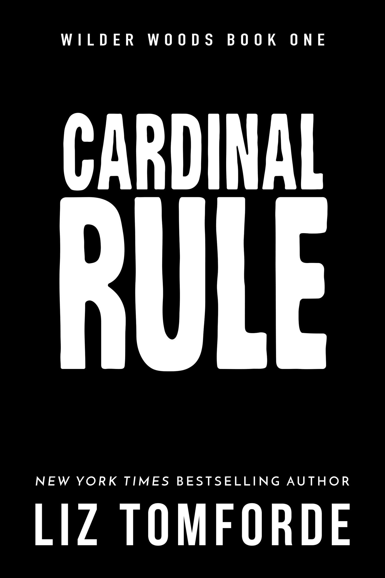 Vorderes Coverbild Cardinal Rule