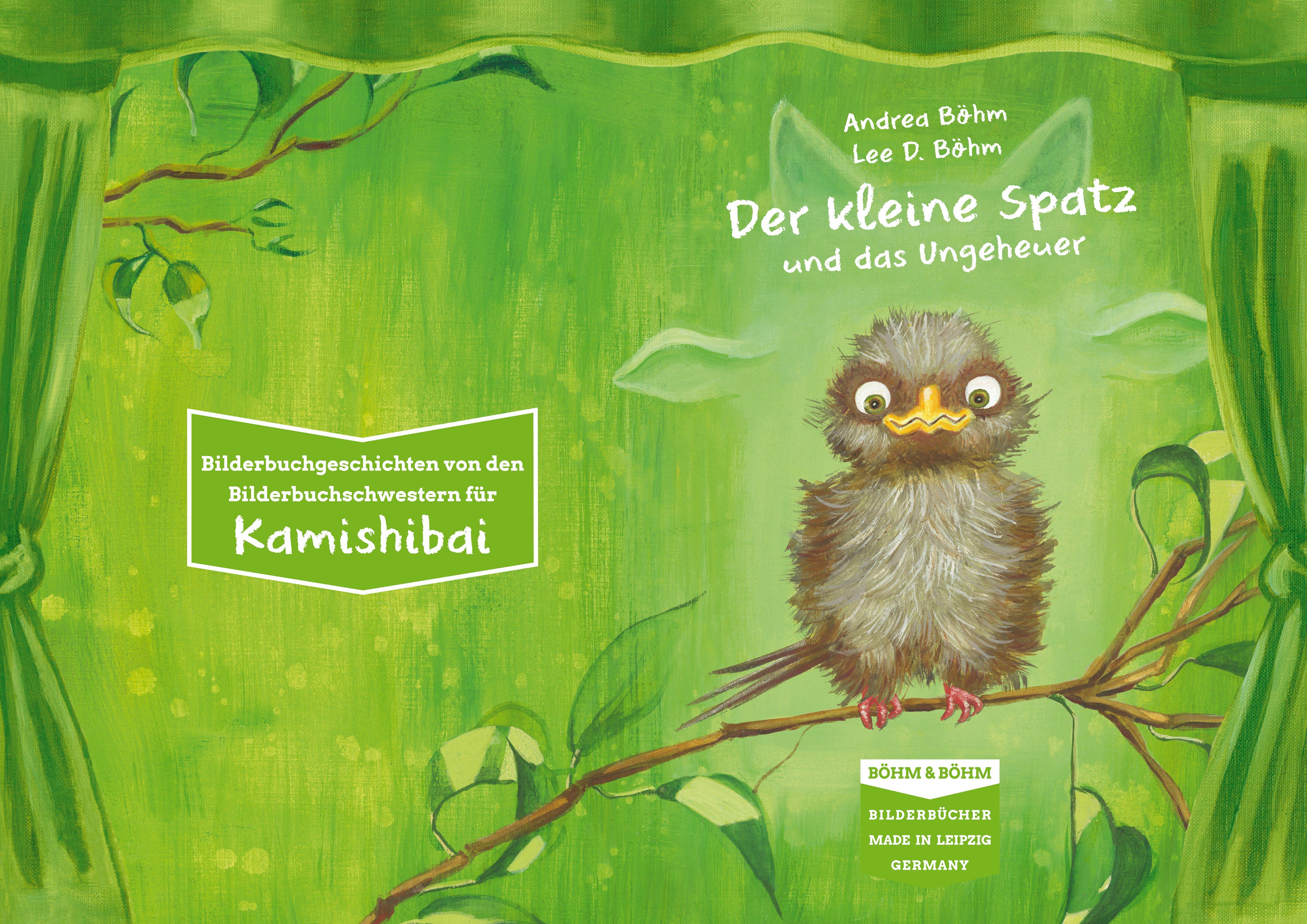 Vorderes Coverbild Der kleine Spatz und das Ungeheuer