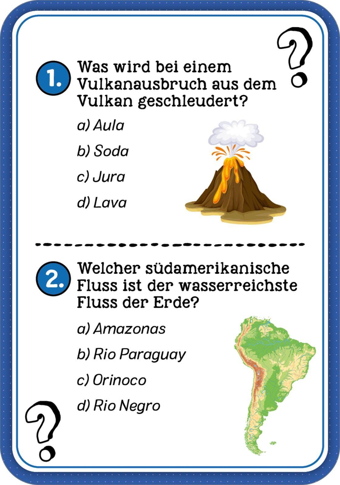 Beispielinhalt (Bild) Das Wissens-Quiz - Back to School