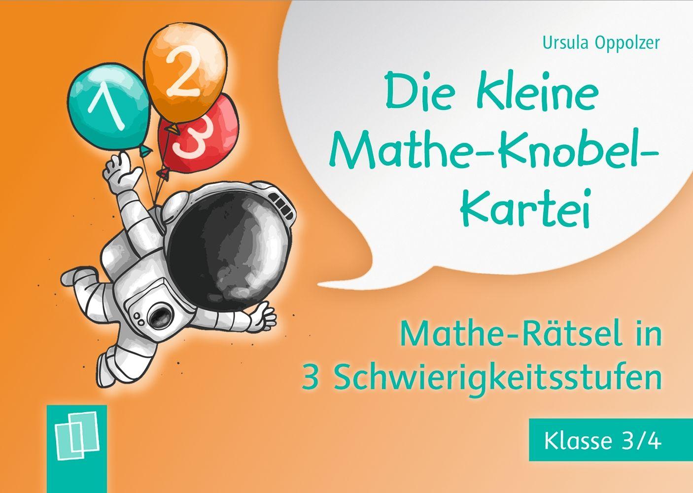 Vorderes Coverbild Die kleine Mathe-Knobel-Kartei - Klasse 3/4