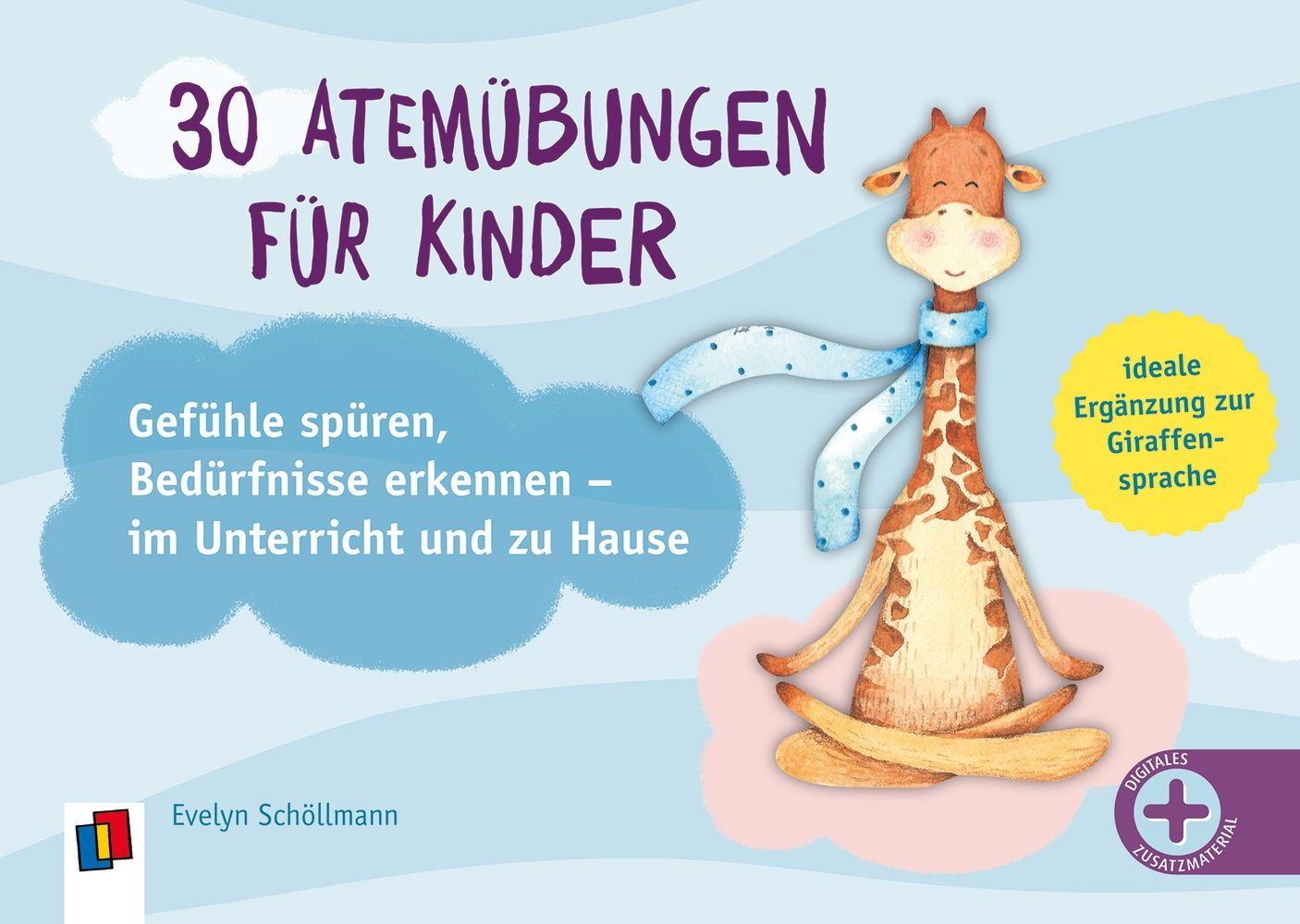 Vorderes Coverbild 30 Atemübungen für Kinder - Gefühle spüren, Bedürfnisse erkennen