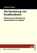 Vorderes Coverbild Die Bewertung von Kreditinstituten