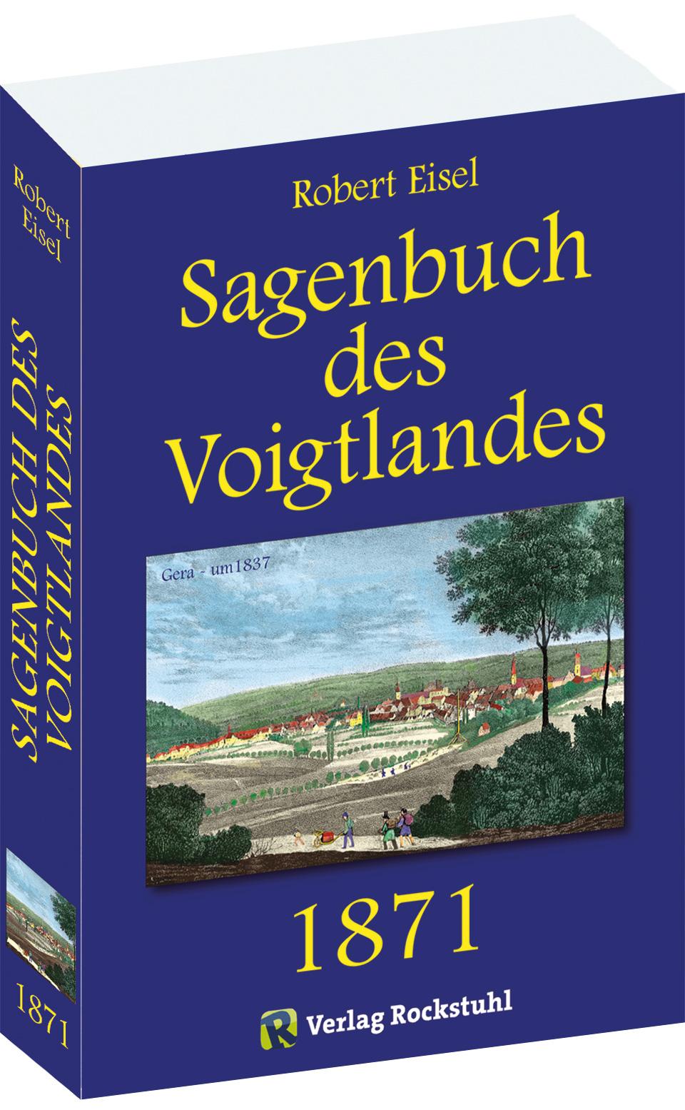 Vorderes Coverbild Sagenbuch des Voigtlandes 1871