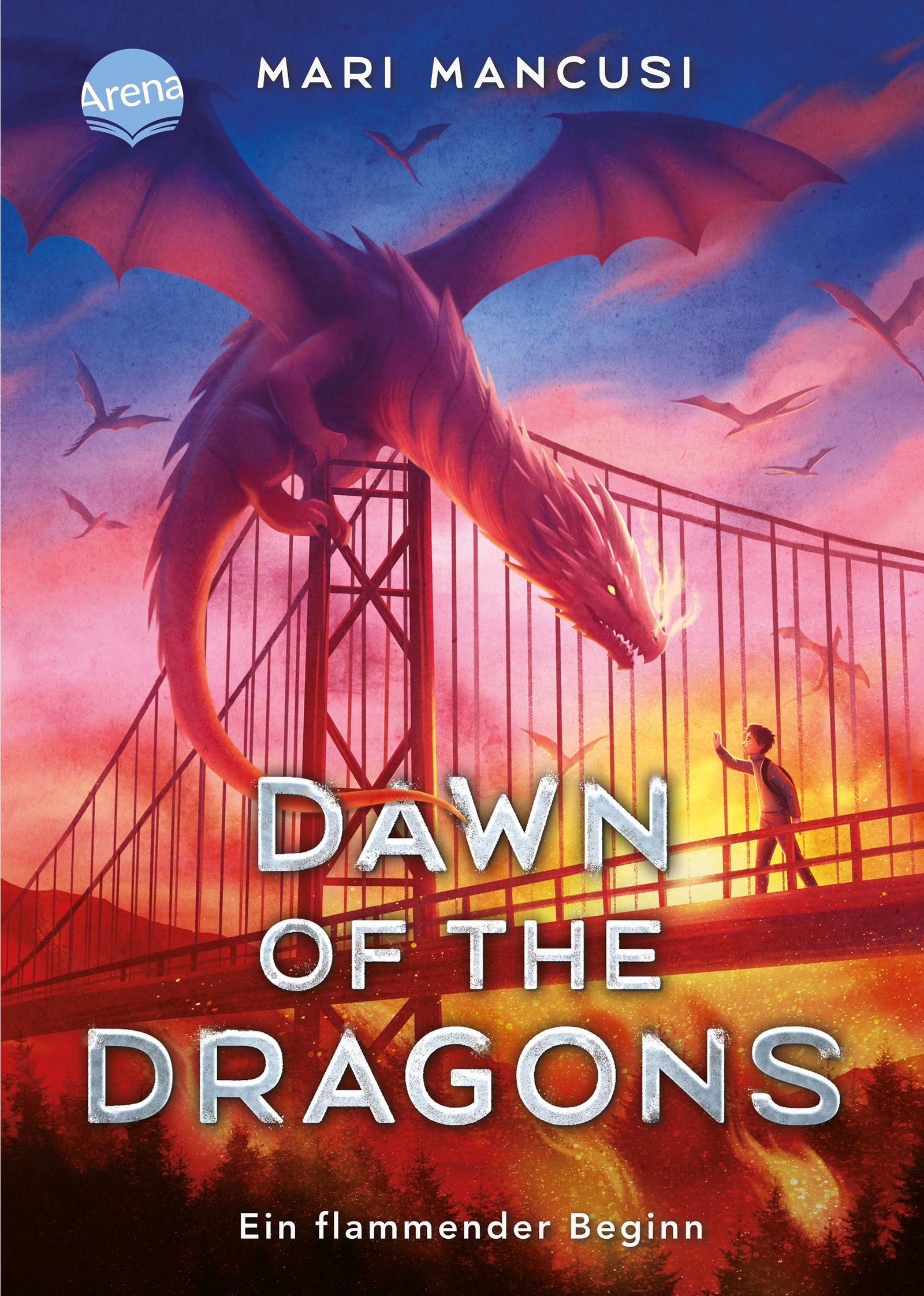 Vorderes Coverbild Dawn of the Dragons. Ein flammender Beginn