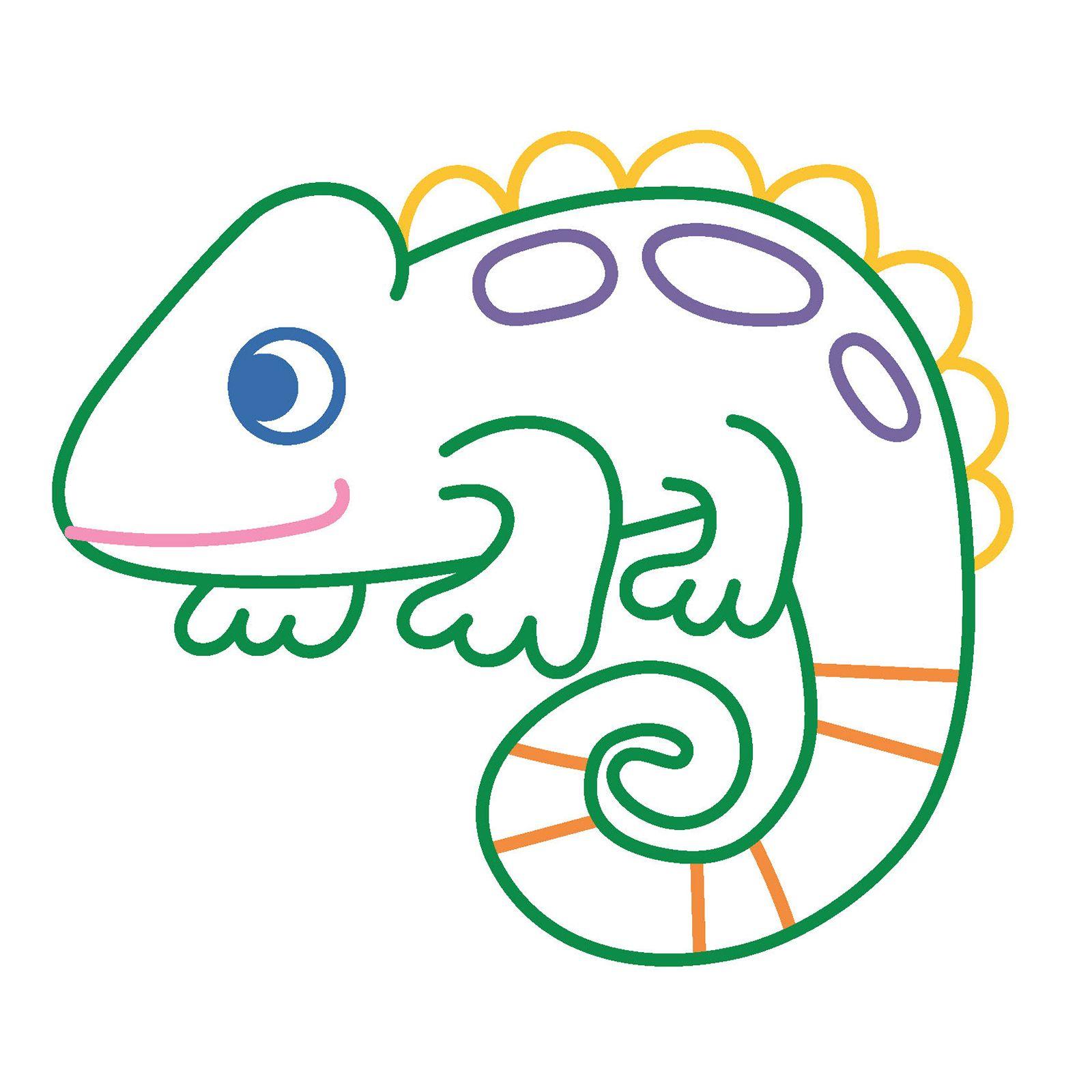 Beispielinhalt (Bild) Mein buntes Malbuch ab 2. Tiere