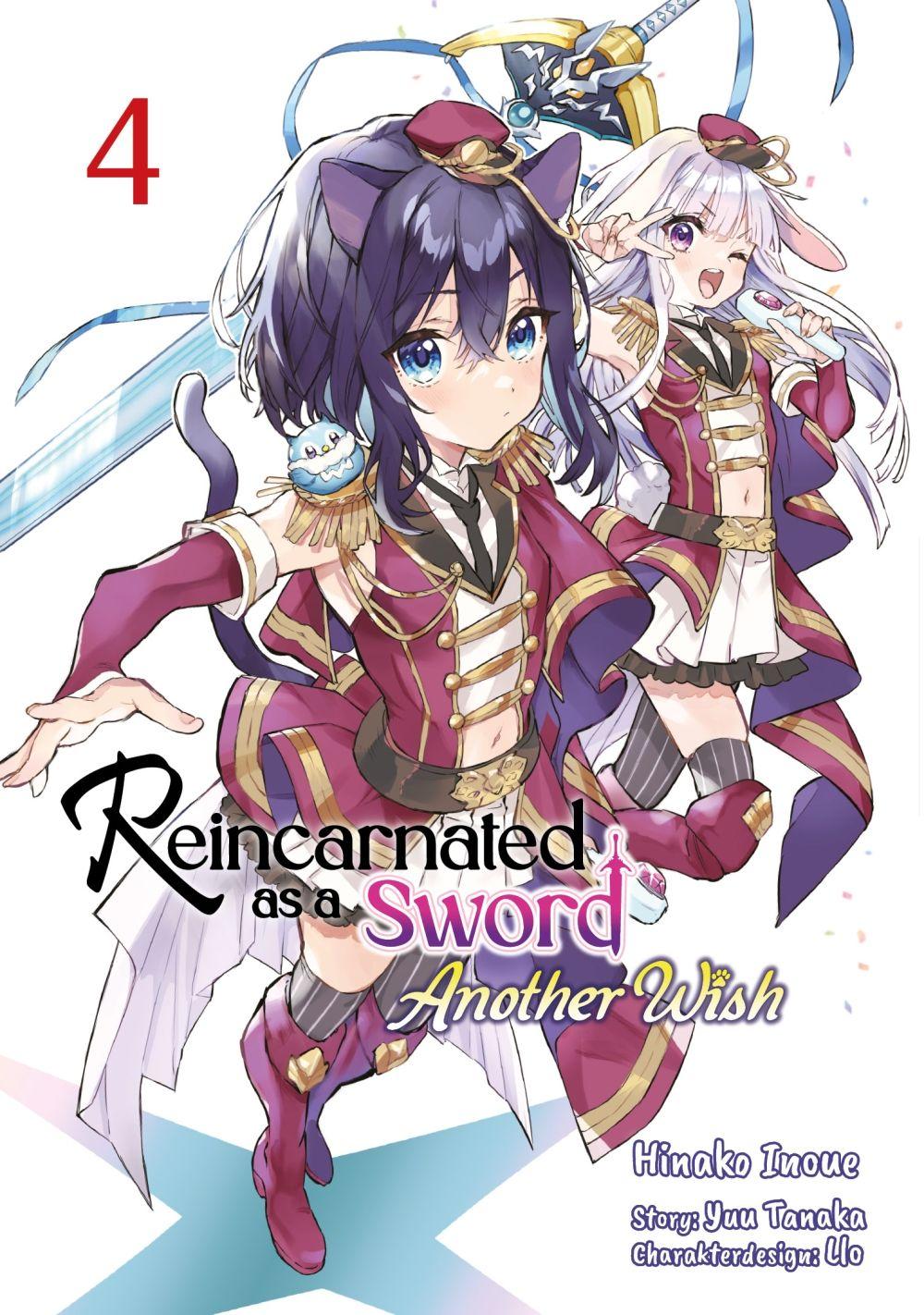 Vorderes Coverbild Reincarnated as a Sword: Another Wish - Band 04 (deutsche Ausgabe)