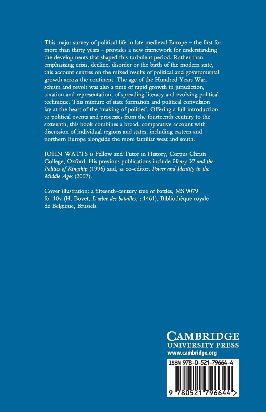 Rückseitencover The Making of Polities