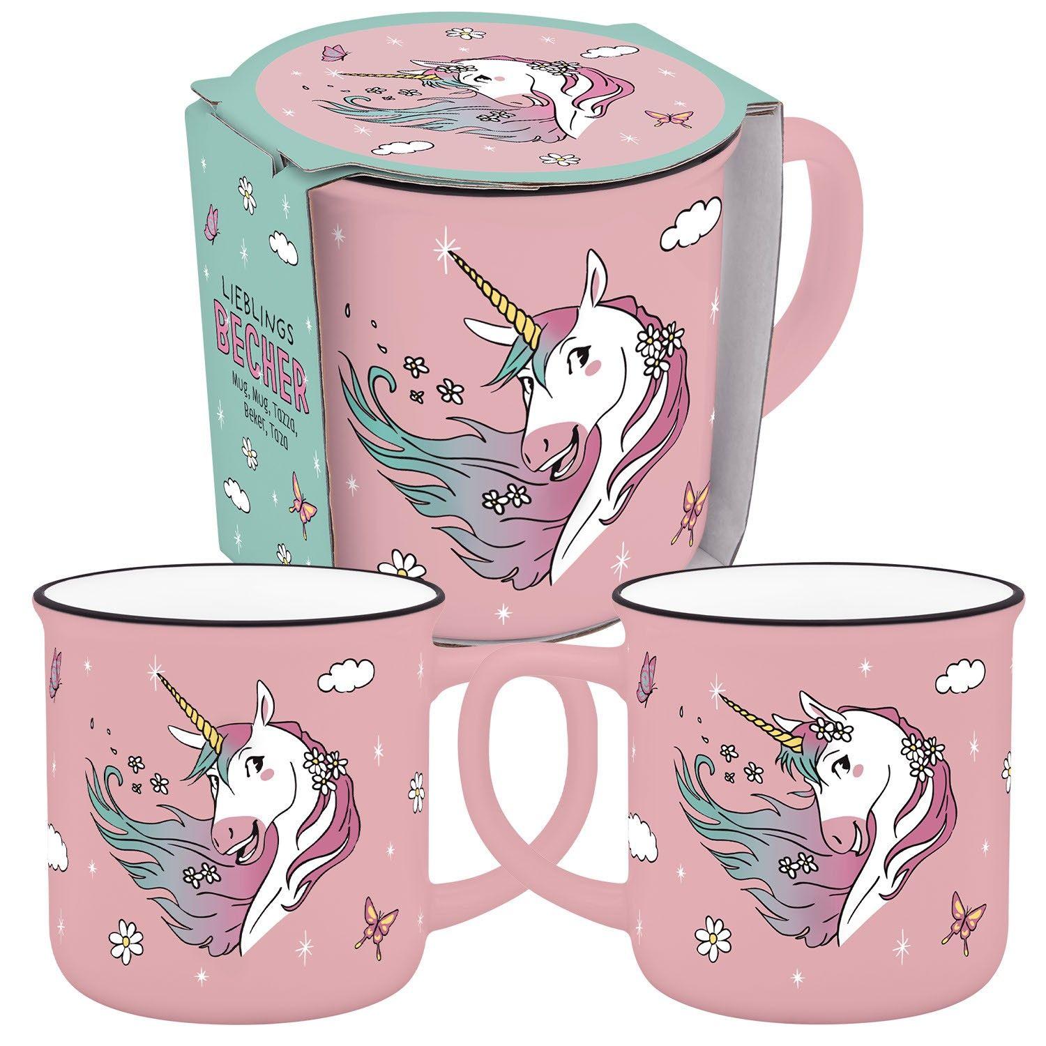 Vorderes Coverbild Becher "Einhorn