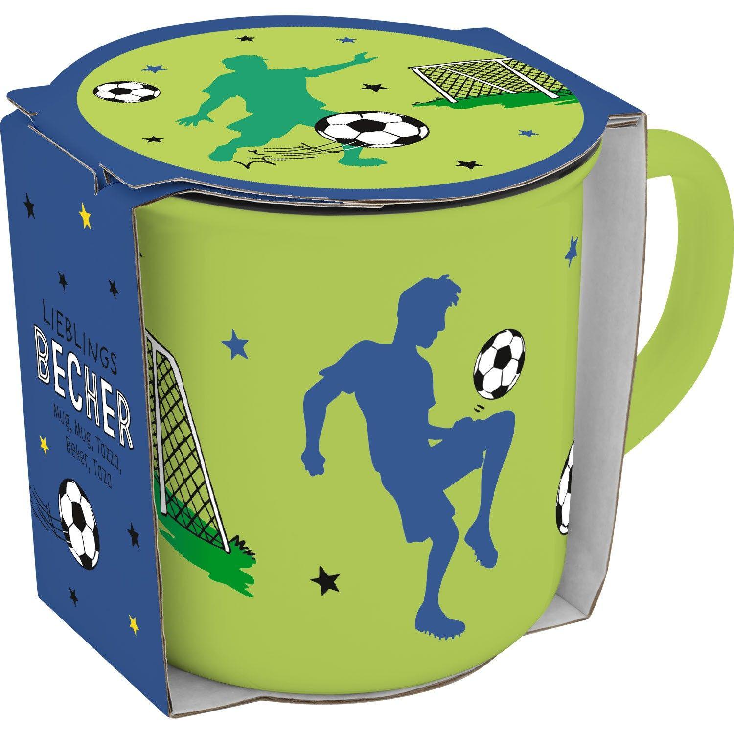 Beispielinhalt (Bild) Becher "Fußball