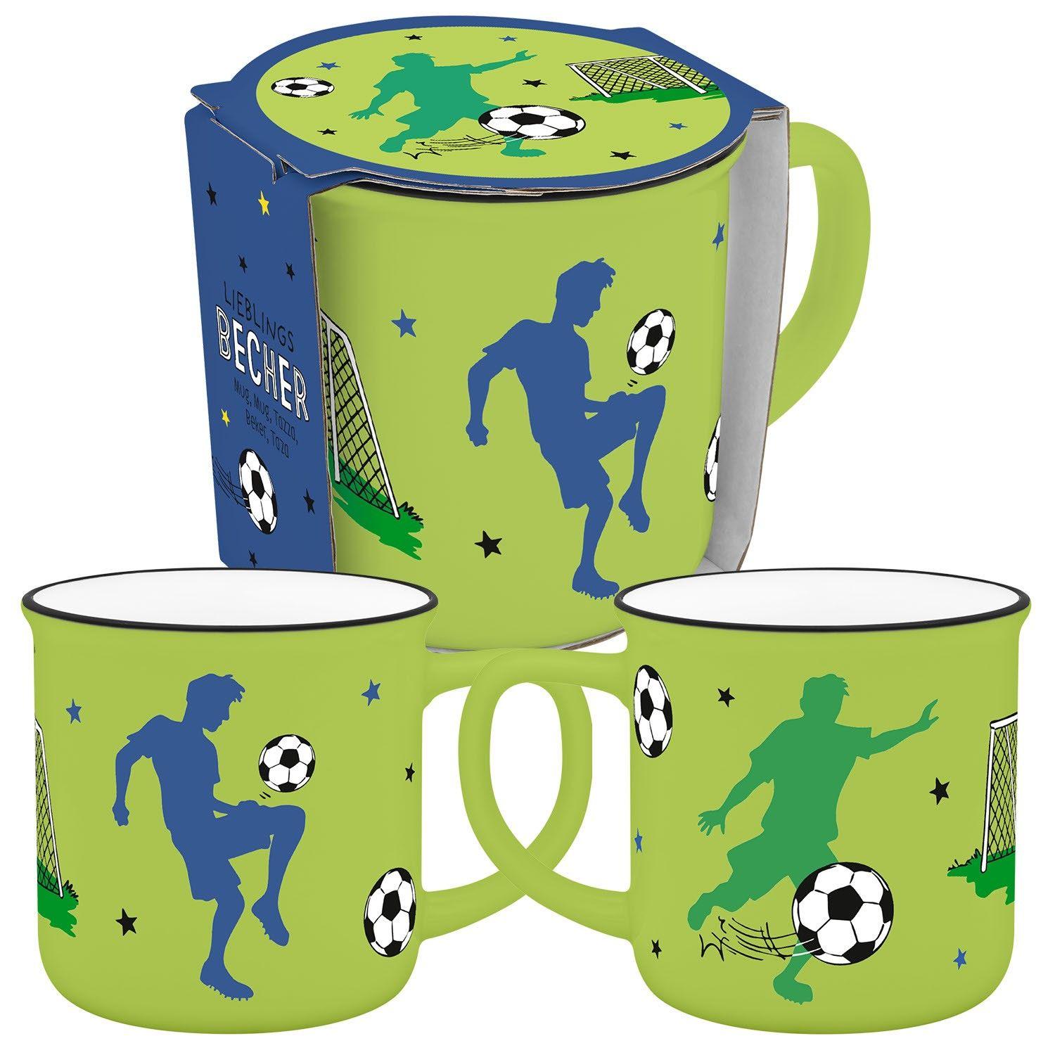 Vorderes Coverbild Becher "Fußball