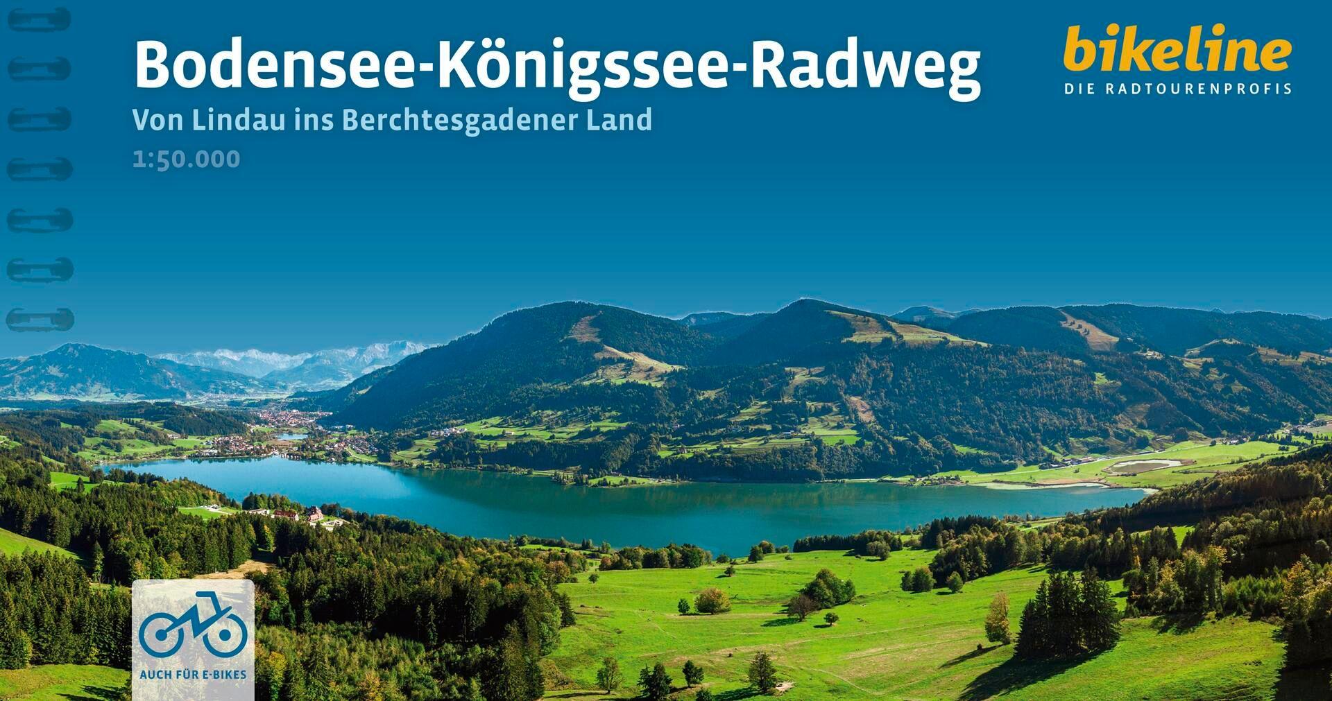 Vorderes Coverbild Bodensee-Königssee-Radweg