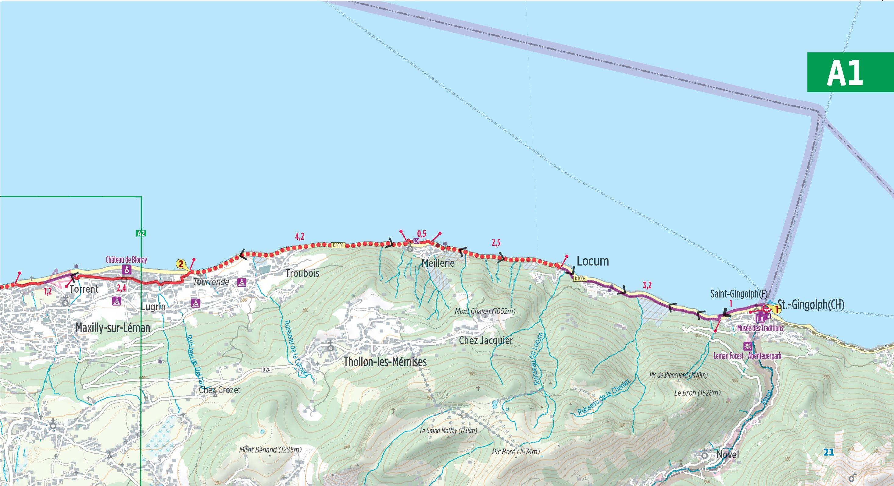 Beispielinhalt (Bild) Via Rhôna