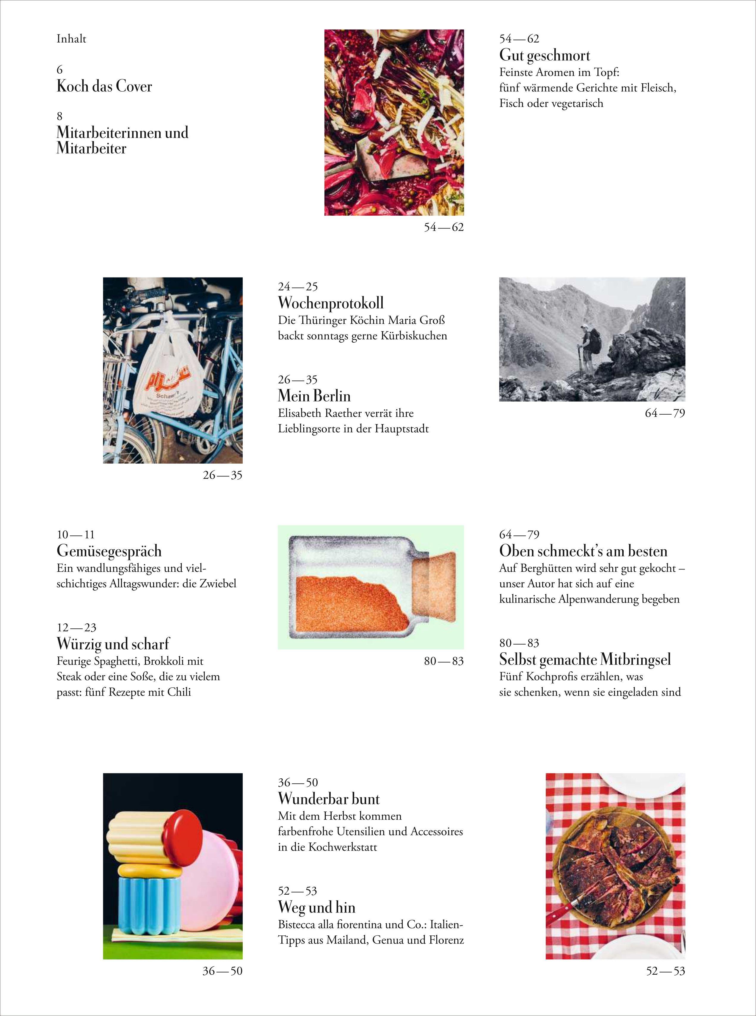 Beispielinhalt (Bild) ZEITmagazin Wochenmarkt 9/25