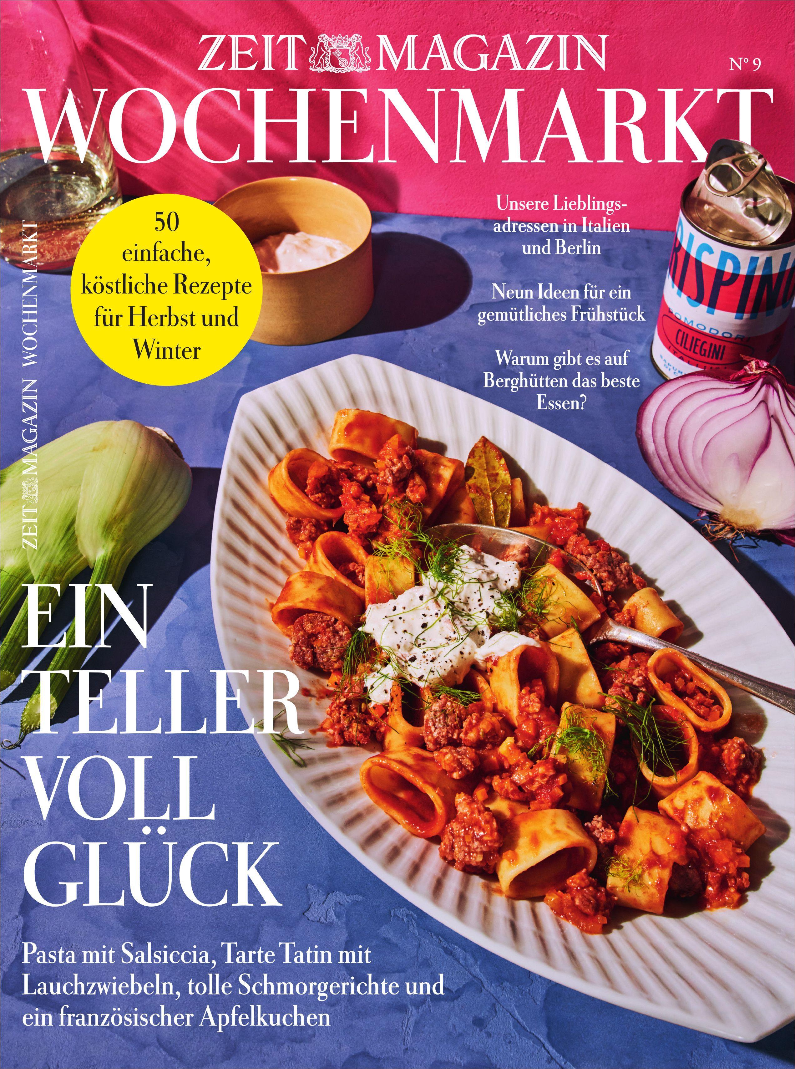 Vorderes Coverbild ZEITmagazin Wochenmarkt 9/25