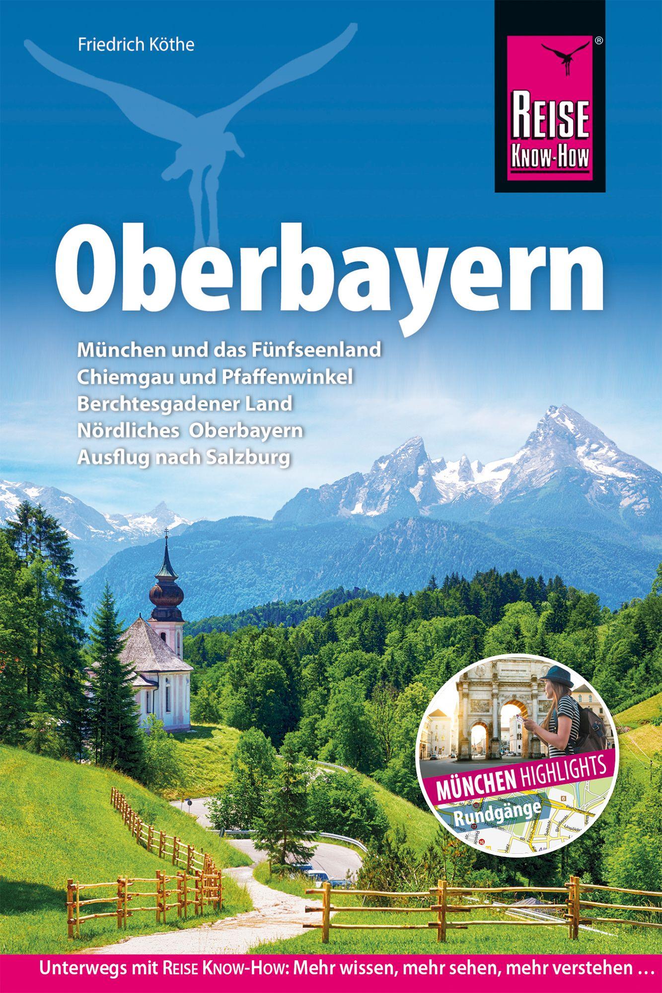 Vorderes Coverbild Reise Know-How Reiseführer Oberbayern