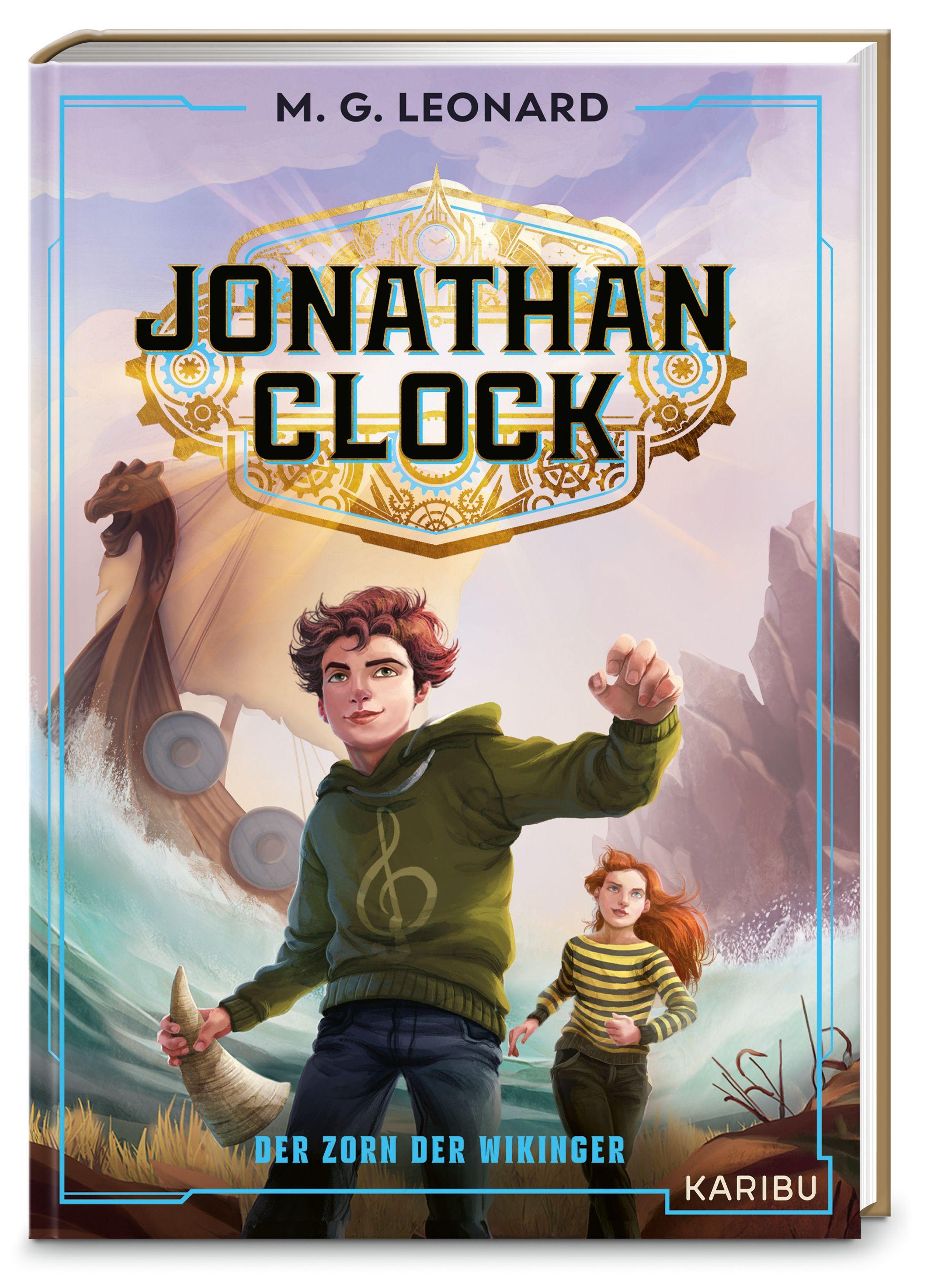 Vorderes Coverbild Jonathan Clock (Band 2) - Der Zorn der Wikinger