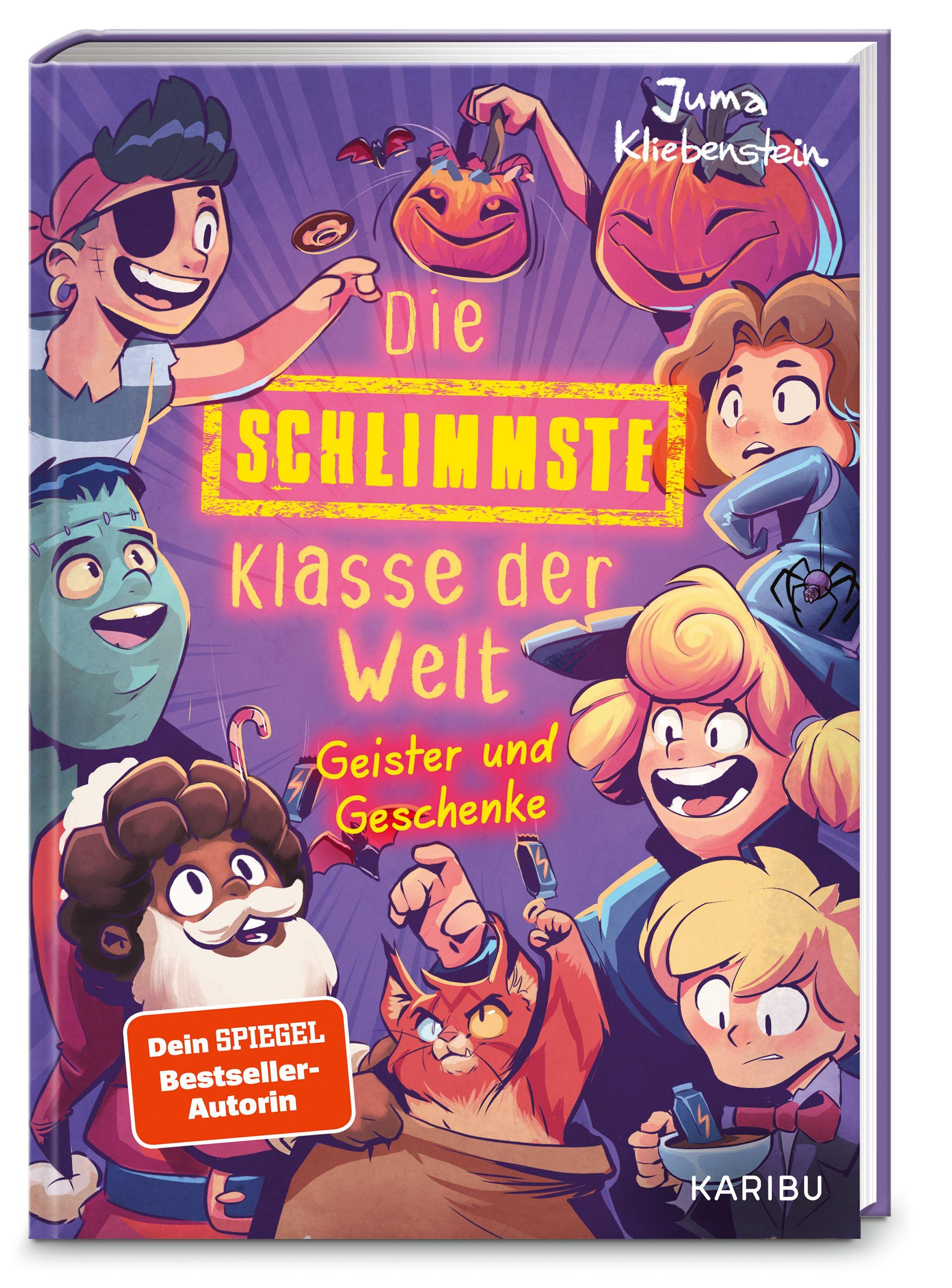 Vorderes Coverbild Die schlimmste Klasse der Welt (Band 7) - Geister und Geschenke